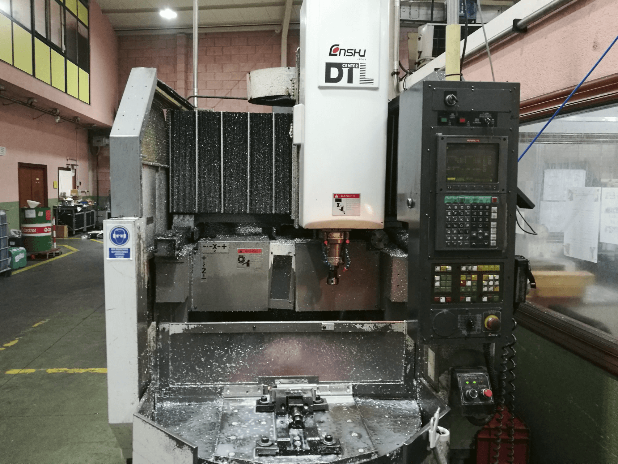 Vista trasera 2 de la máquina Enshu DT-CL