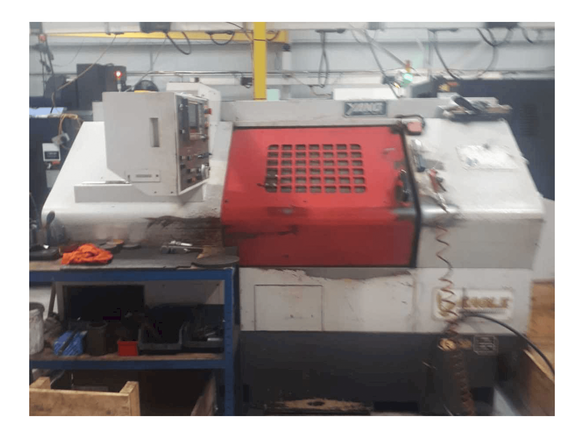 Vista frontal de la máquina Yang SML-30