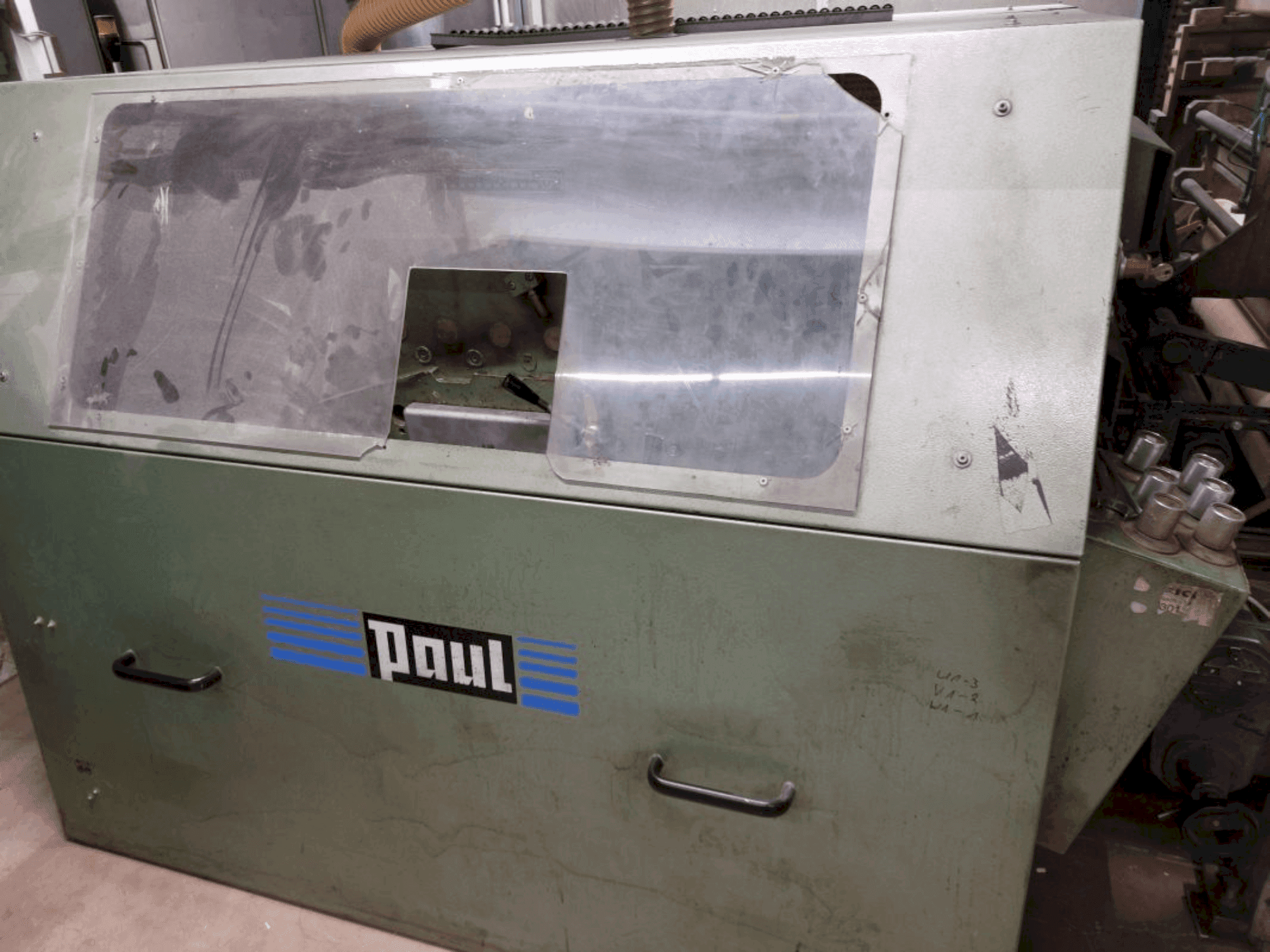 Vista frontal de la máquina Paul Reinhardt K34G / 1500