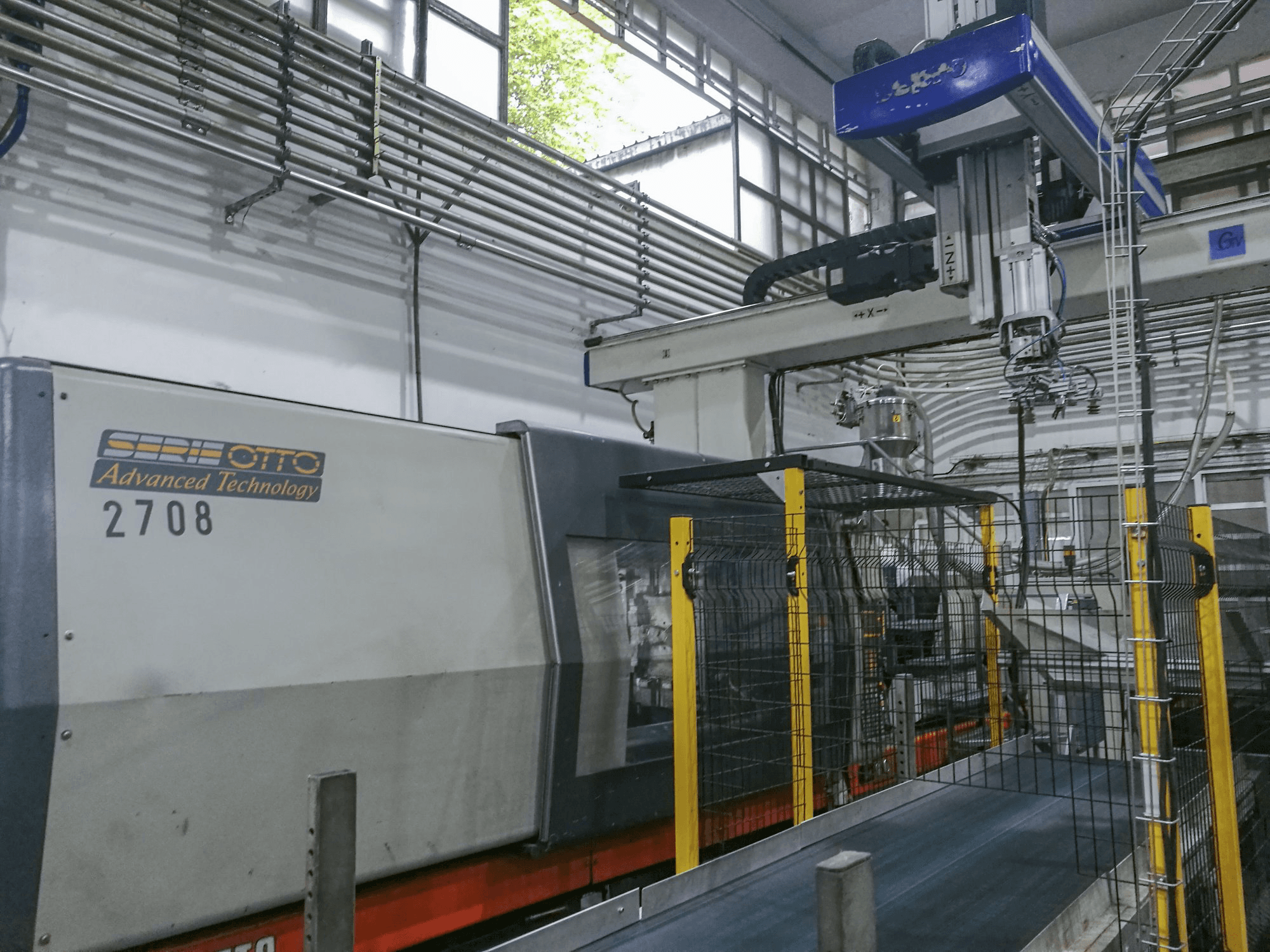 Vista izquierda 1 de la máquina SANDRETTO 2054-380