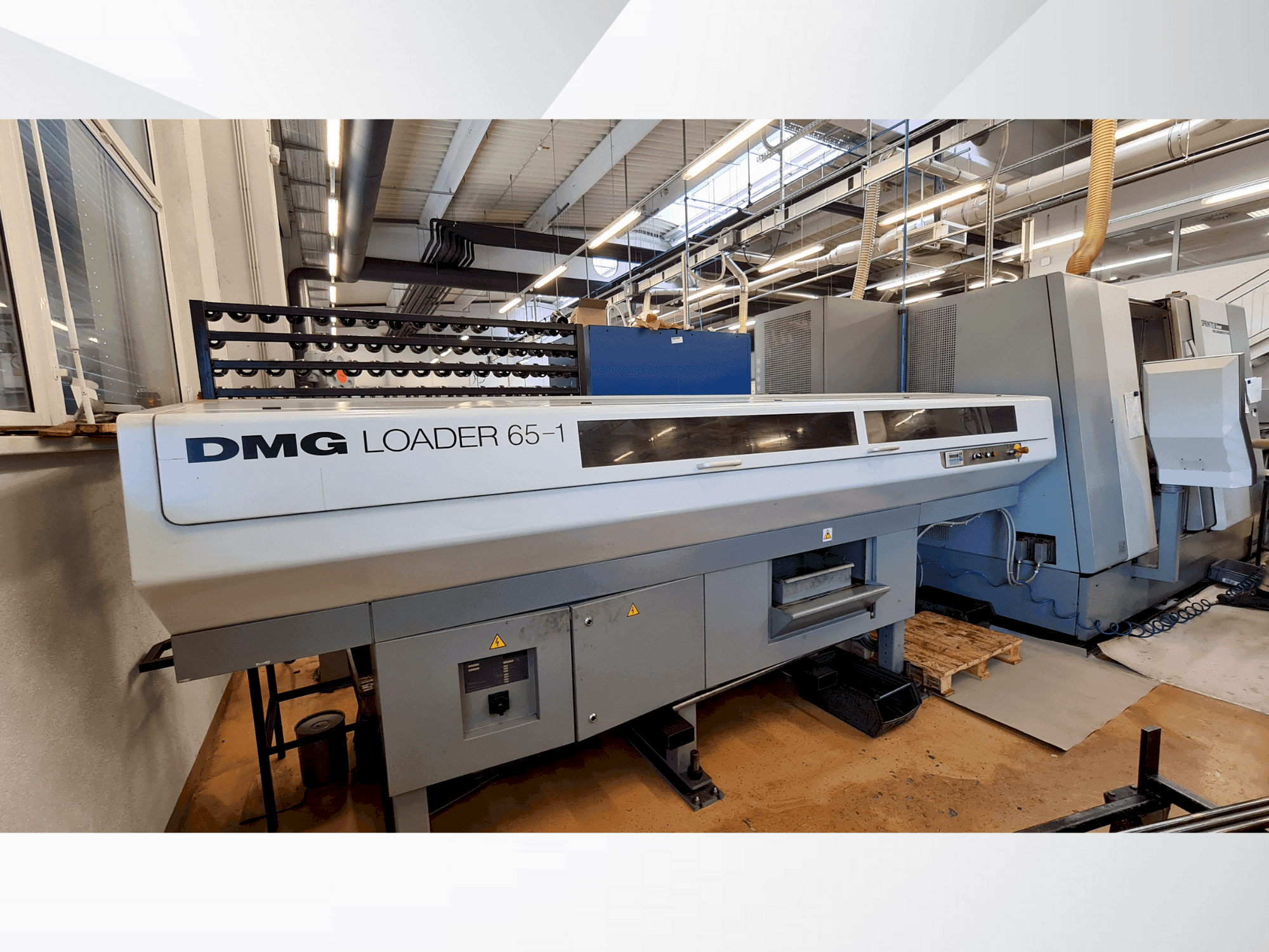 Vista frontal de la máquina Gildemeister DMG GILDEMEISTER SPRINT Linear 65