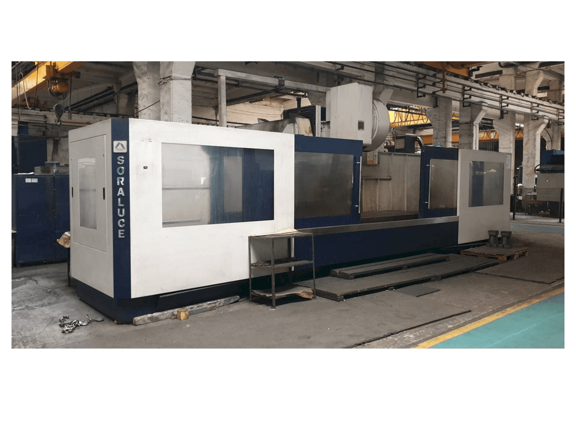 Vista frontal de la máquina Soraluce TA 35