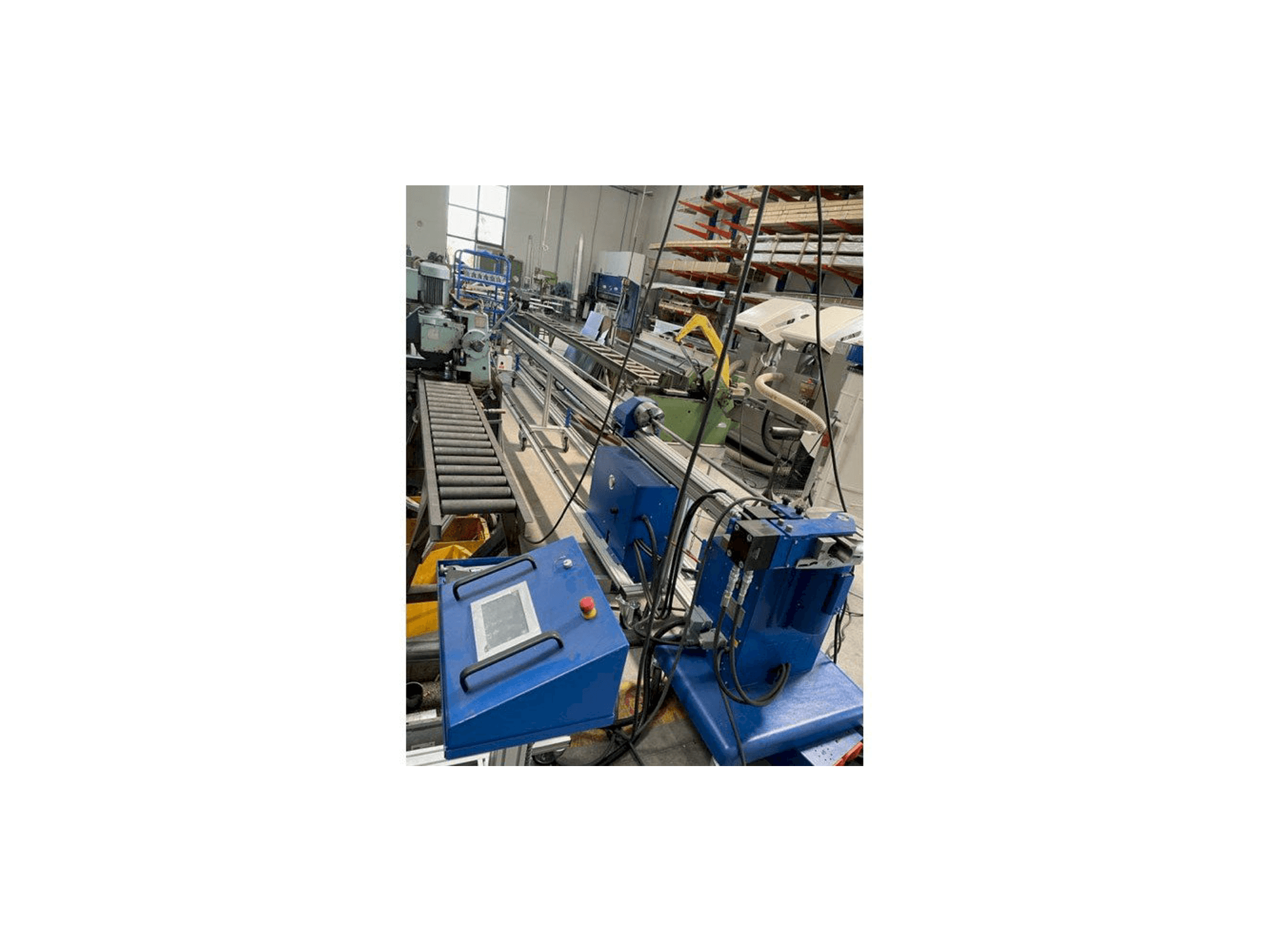 Vista frontal de la máquina JUTEC 5060