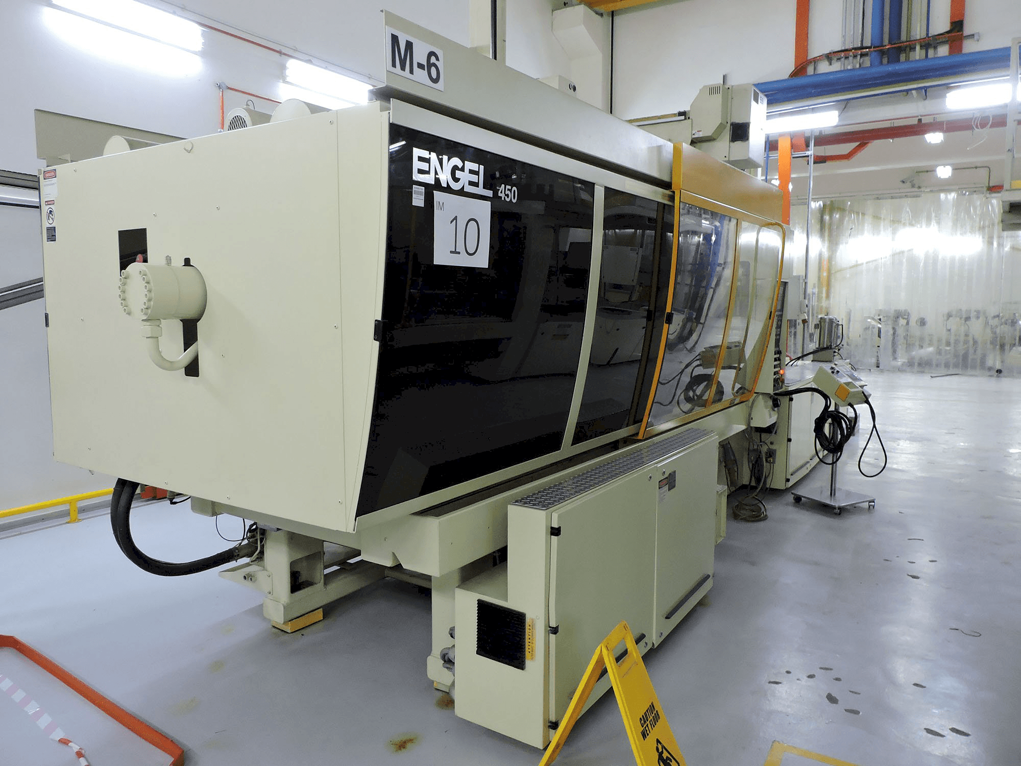 Vista izquierda de la máquina ENGEL ES 1300/450