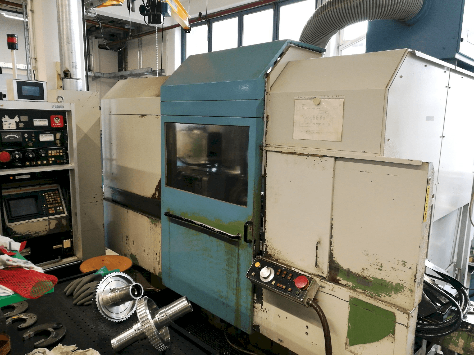 Vista izquierda de la máquina Schaudt PF 5N 1000