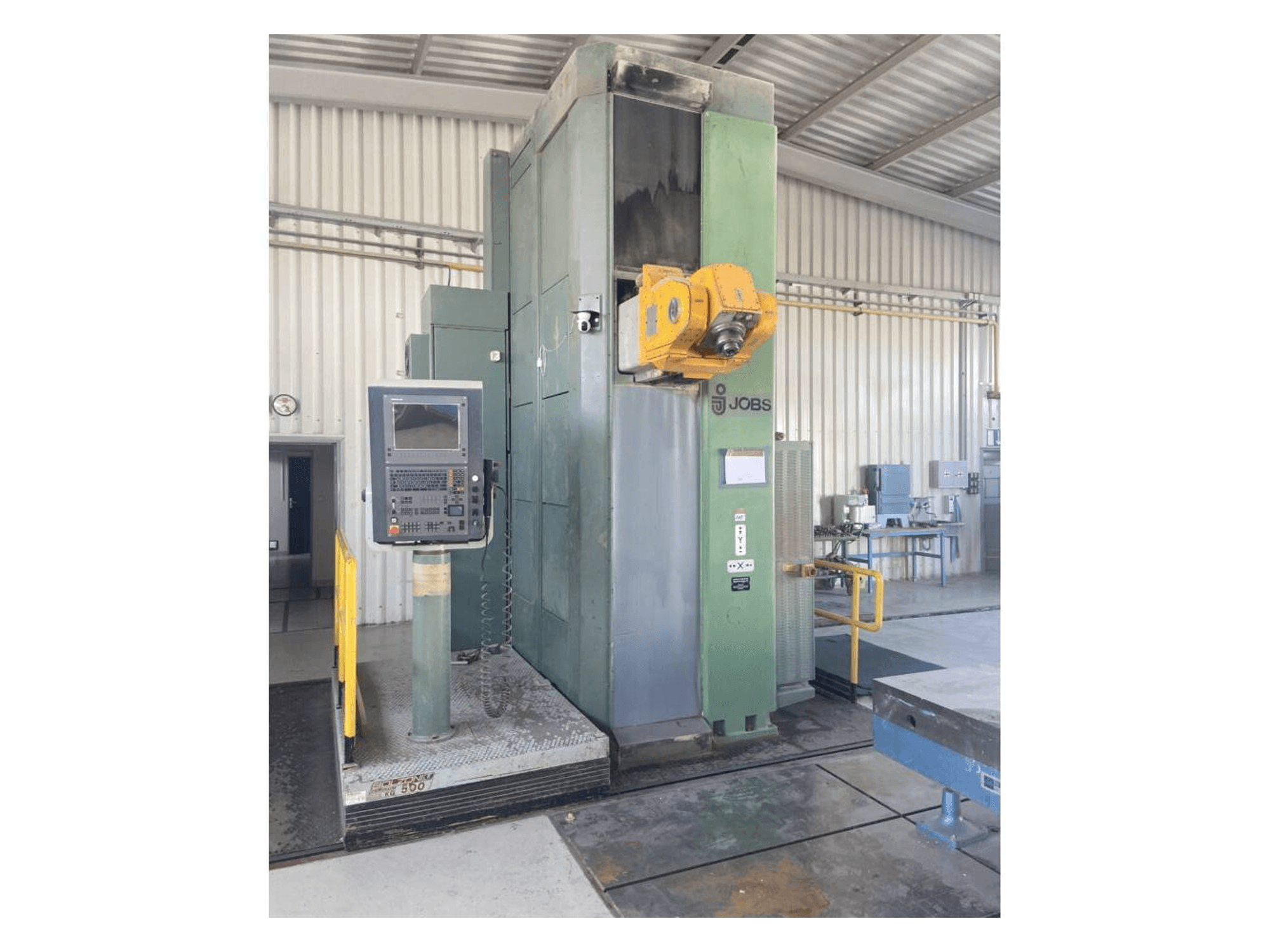 Vista frontal de la máquina JOBS Jomach 16