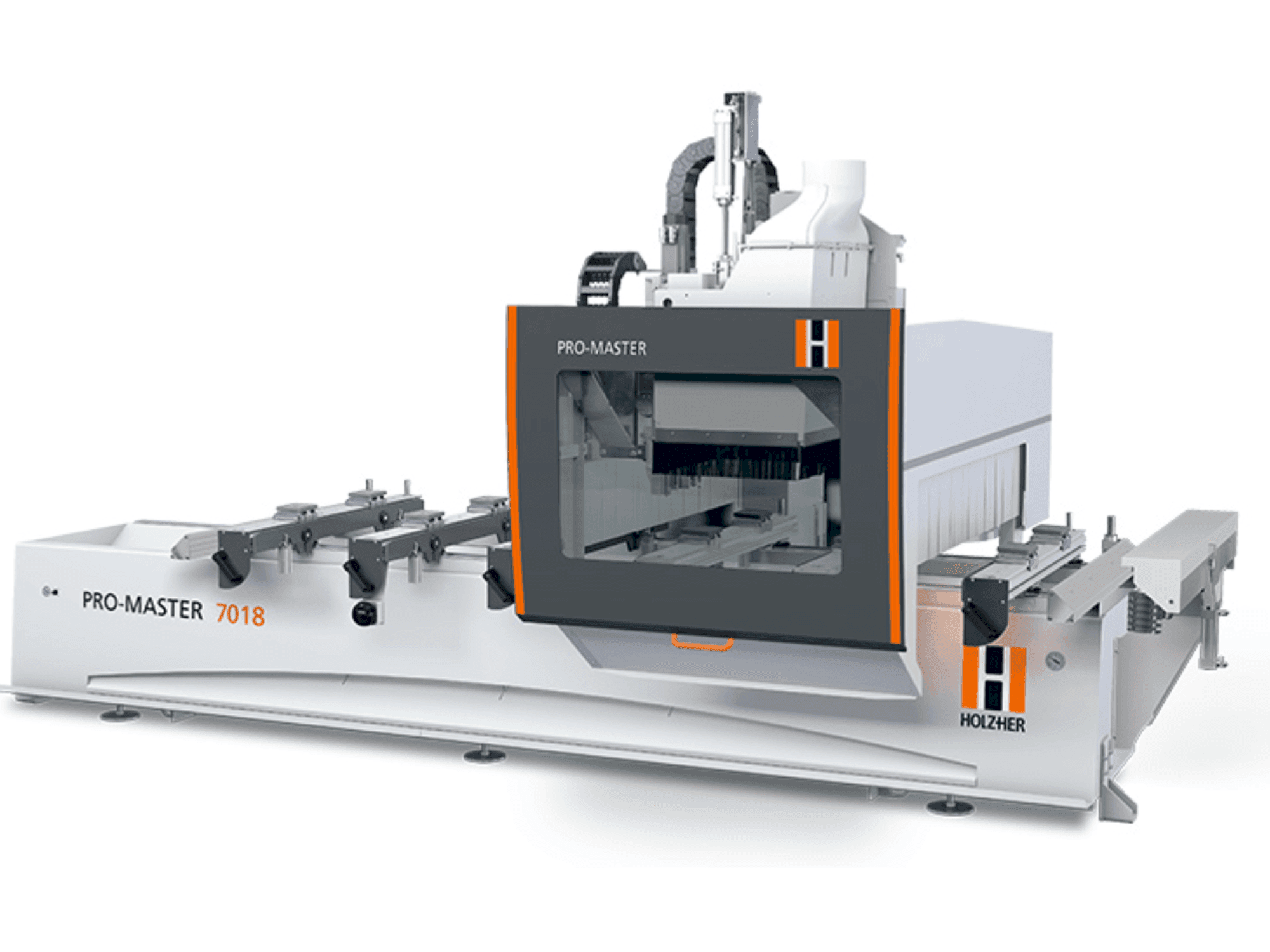 Vista frontal de la máquina HOLZHER PRO MASTER 7018