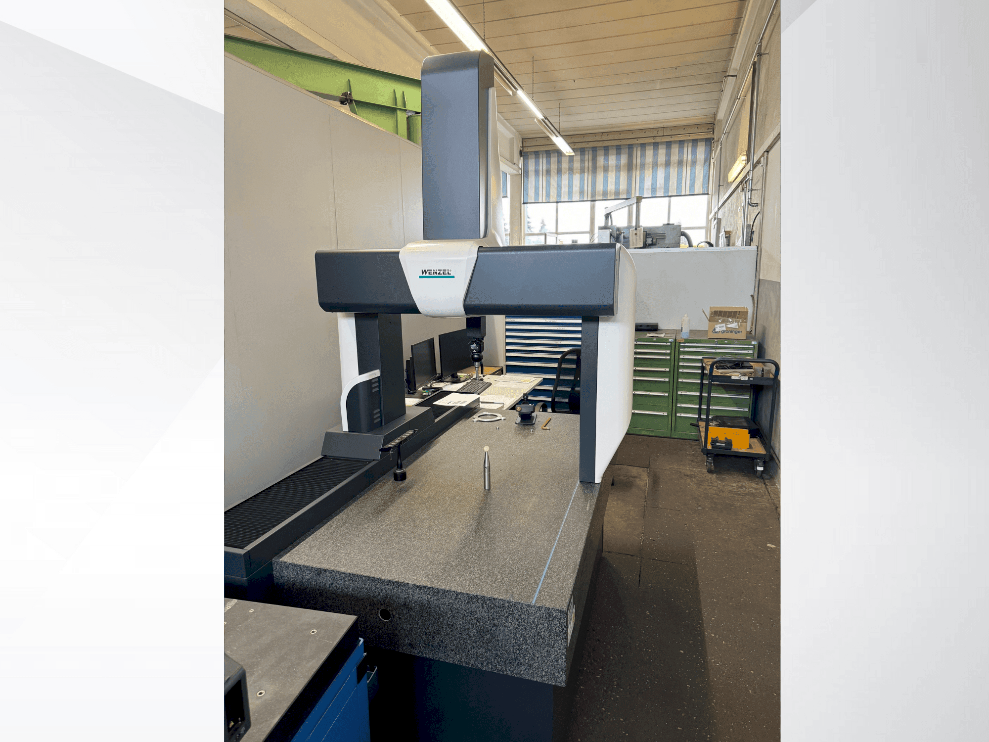 Vista frontal de la máquina Wenzel LH 65