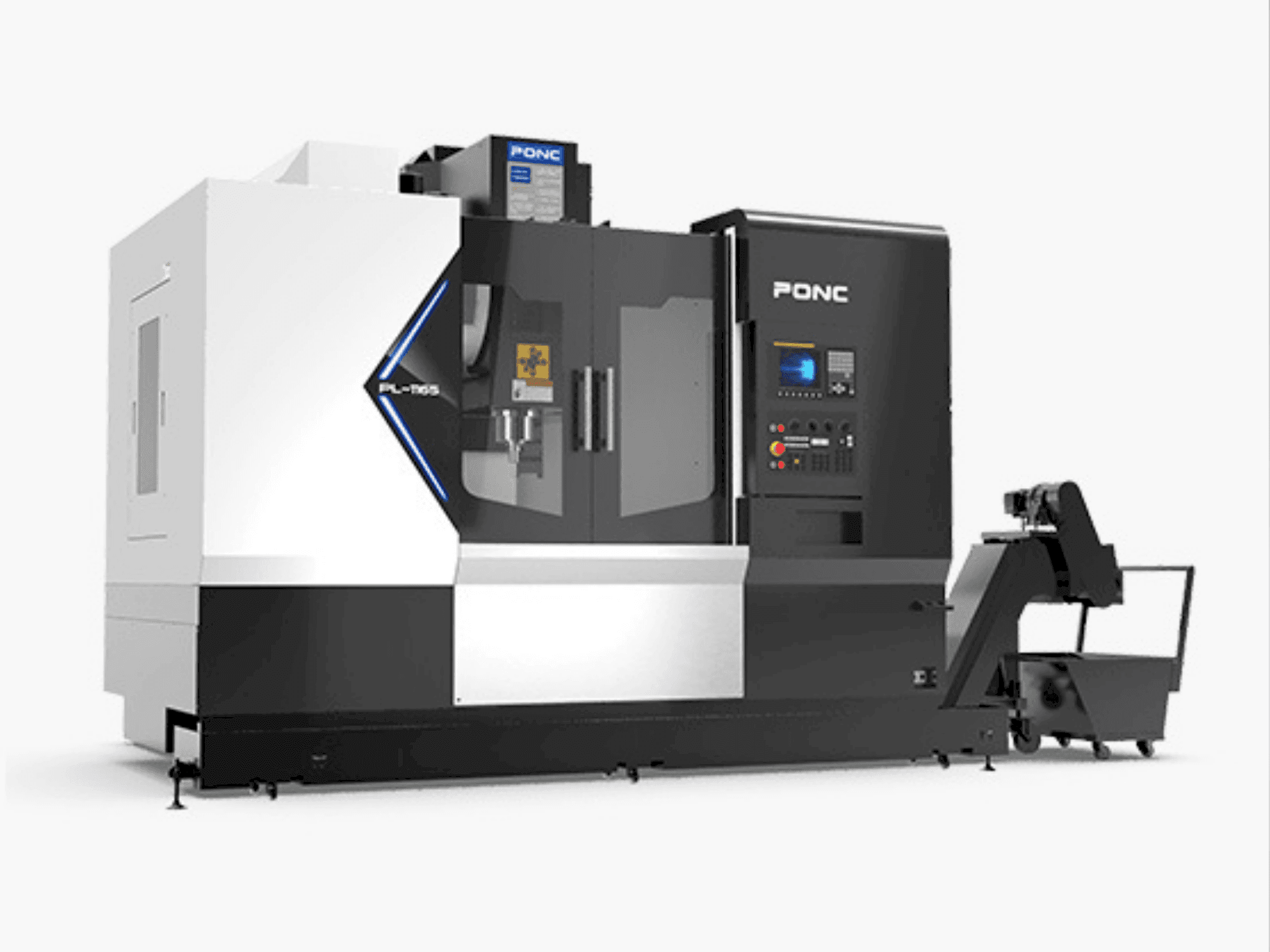 Vista frontal de la máquina PONC PL 855