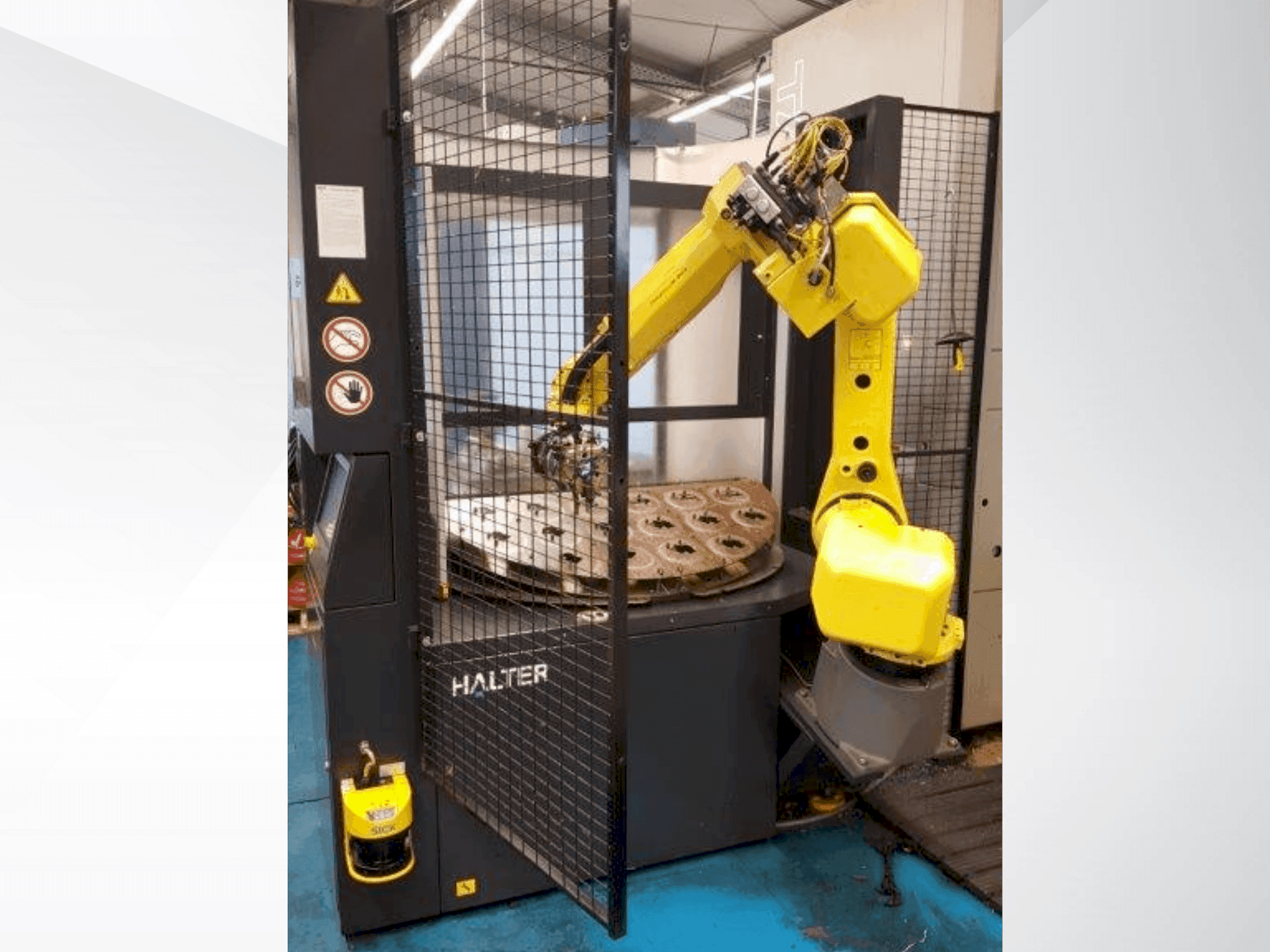 Vista frontal de la máquina HALTER LoadAssistant 20