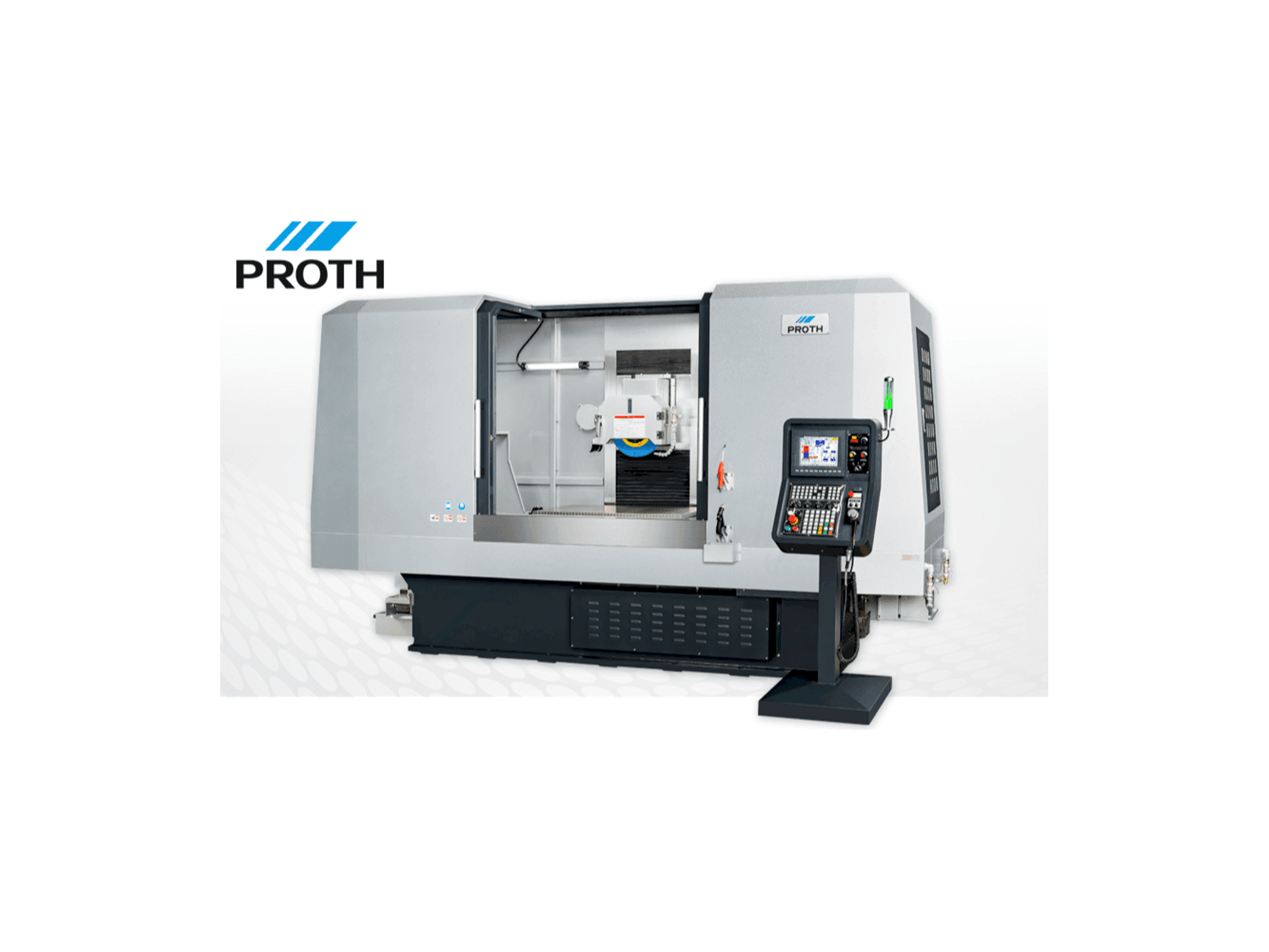 Vista frontal de la máquina Proth PSGC-50100AHR