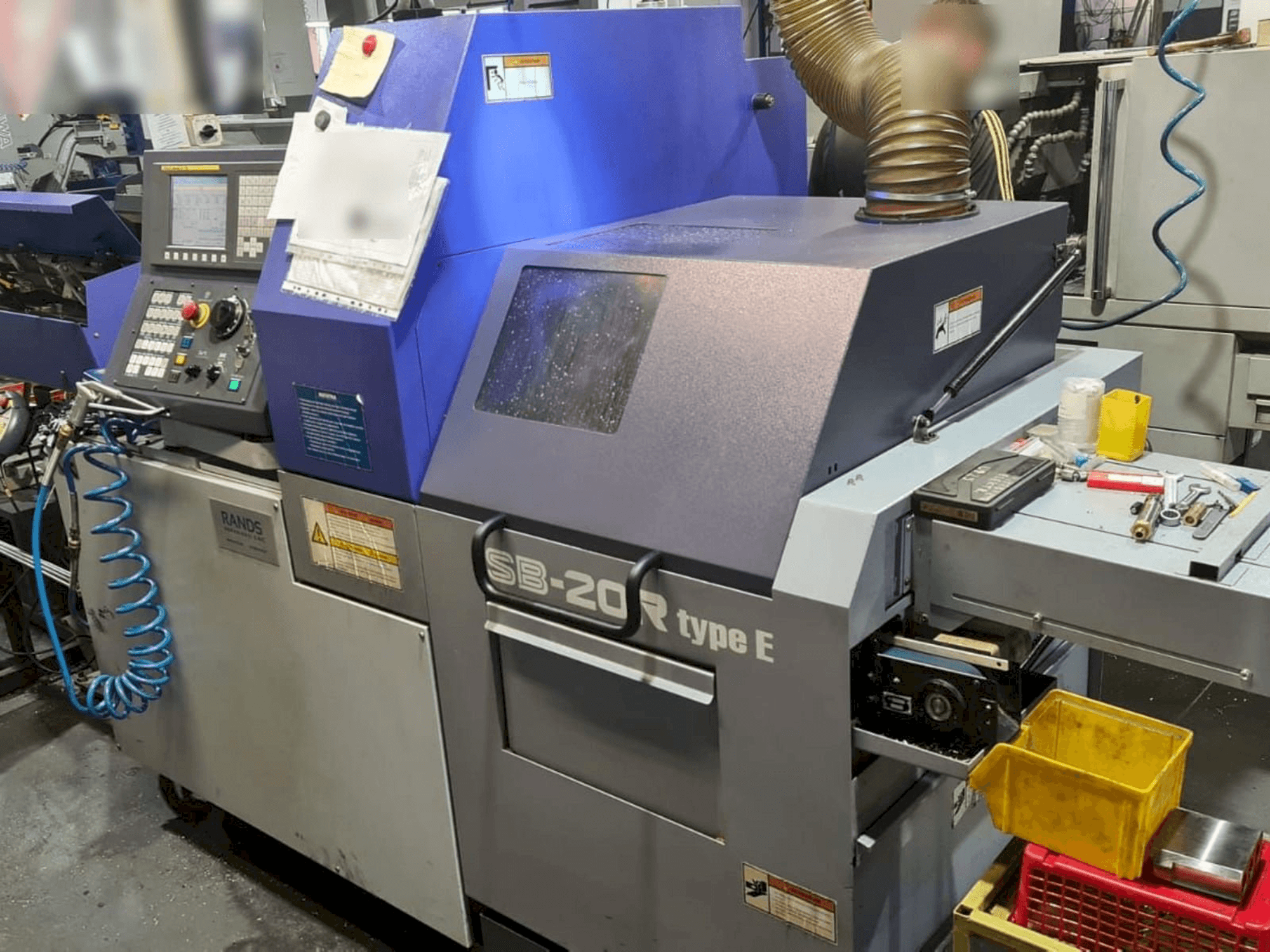 Vista frontal de la máquina Star SB-20R type E