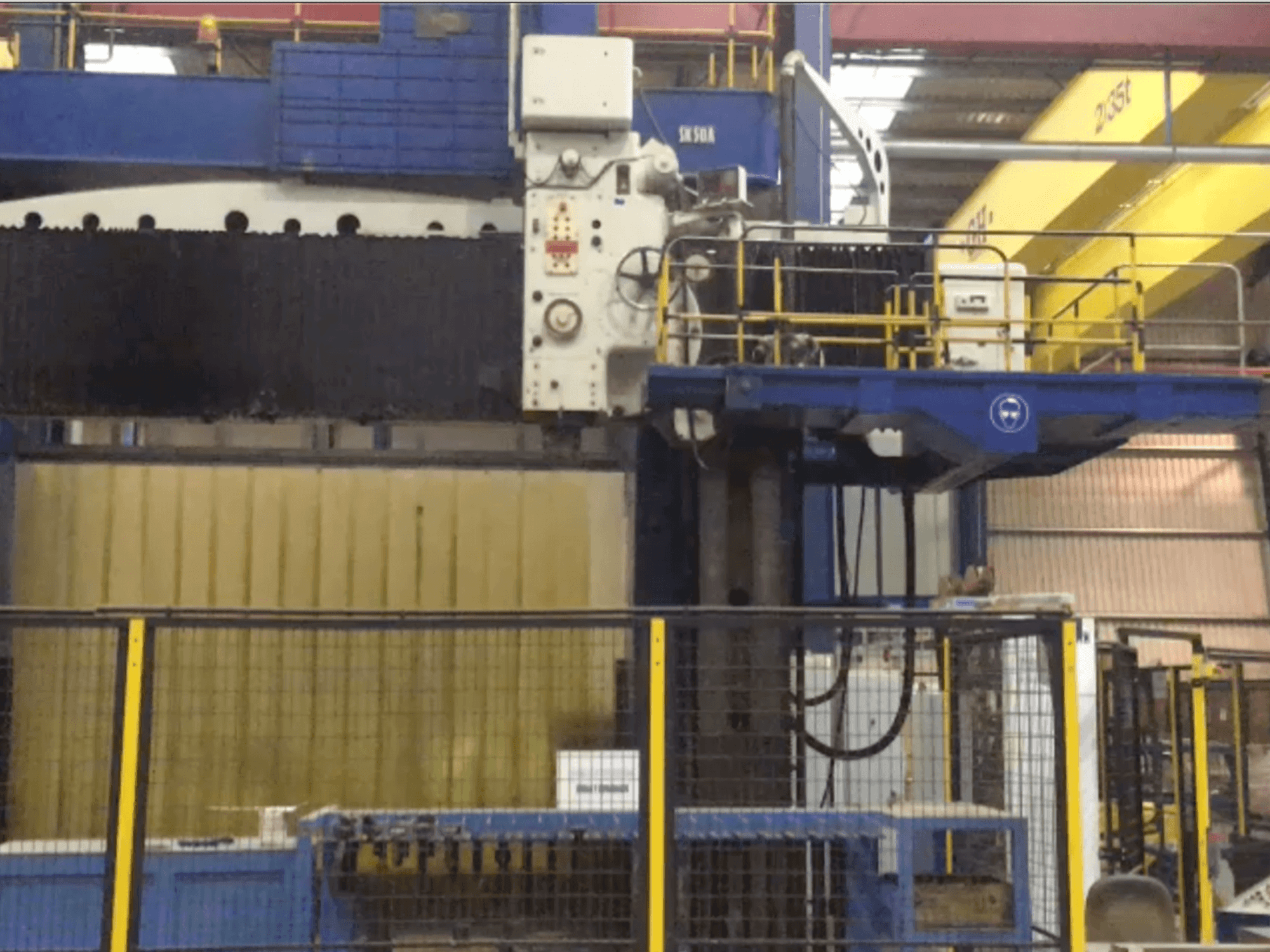 Vista frontal de la máquina SKODA SK 50 A