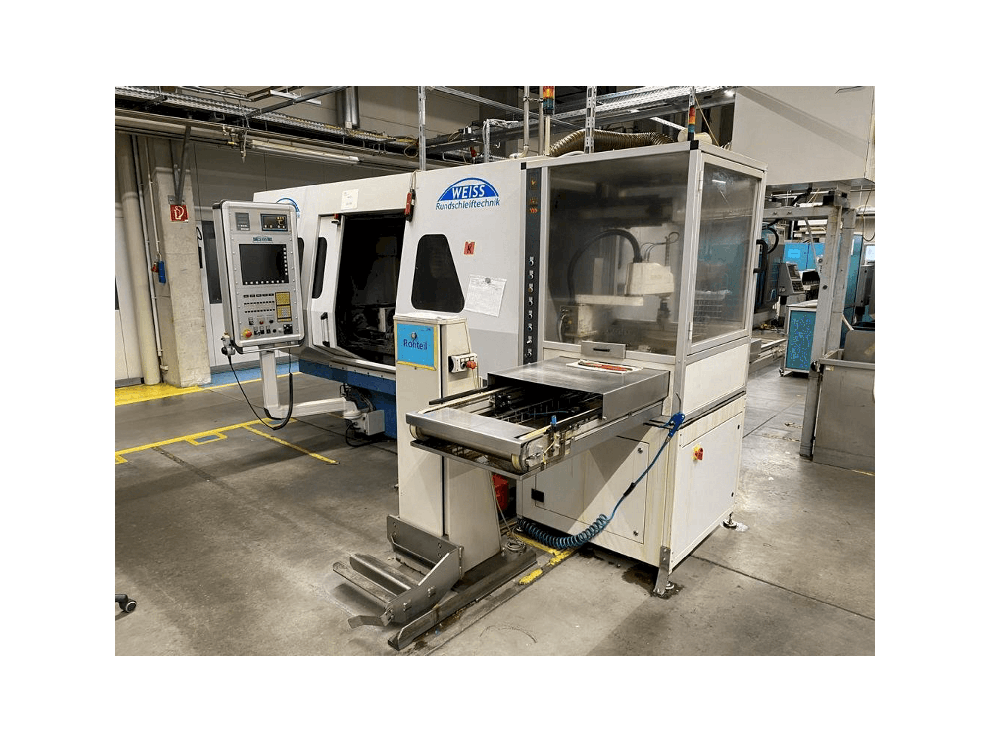 Vista frontal de la máquina WEISS SER 07-14 K33-1