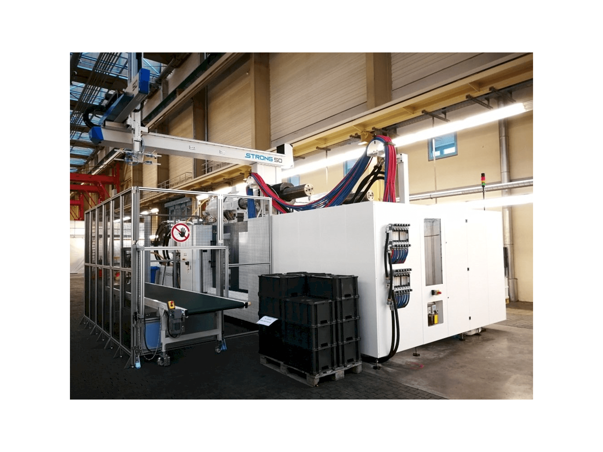 Vista frontal de la máquina HAITIAN Jupiter II Plus