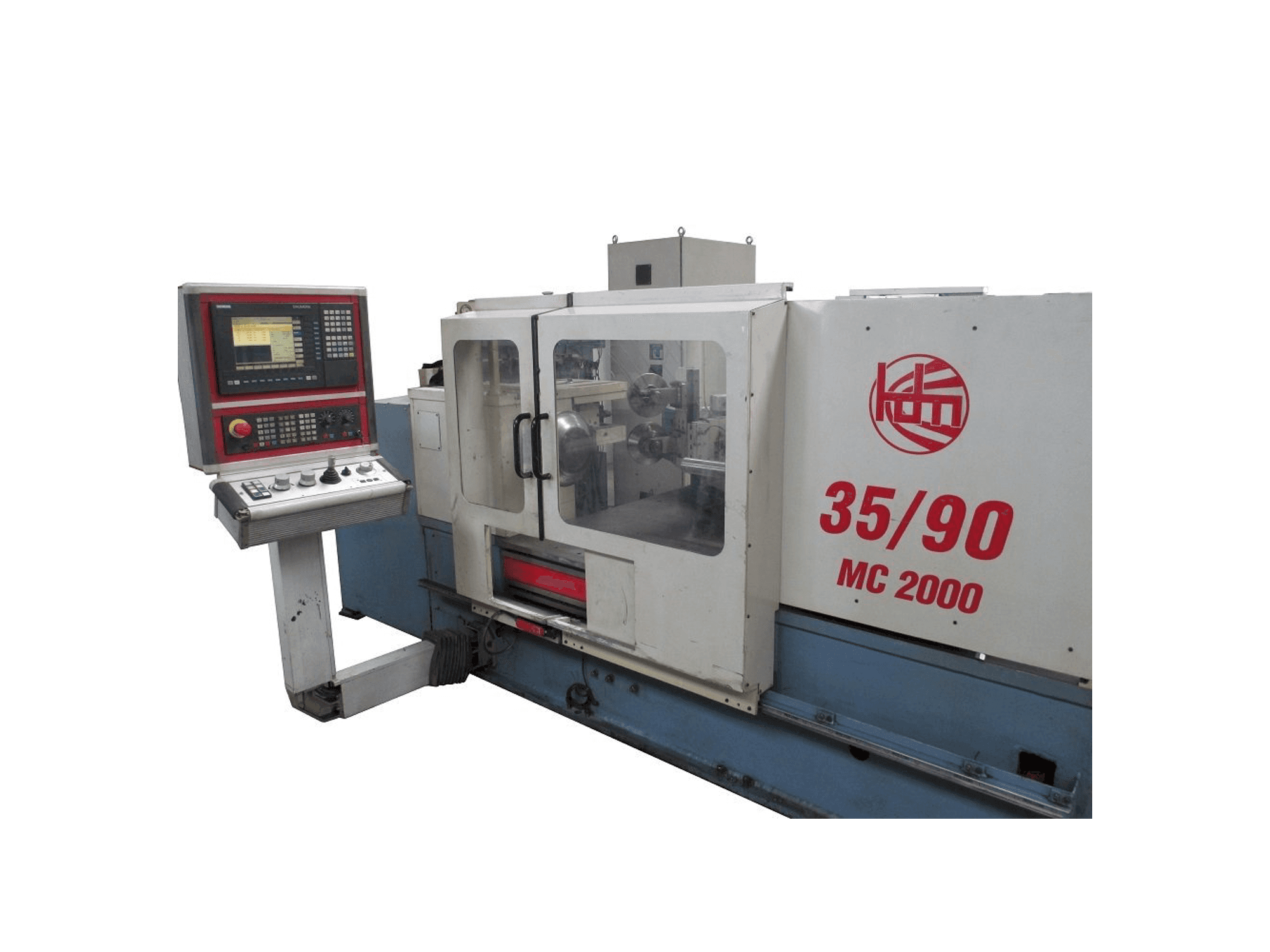 Vista frontal de la máquina HDM 35/90 MC 2000