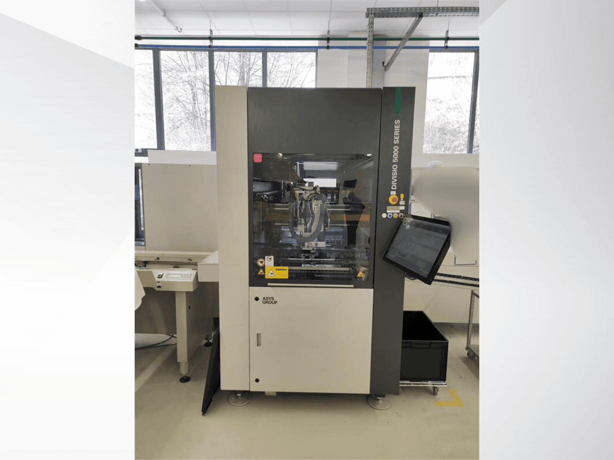 Vista frontal de la máquina ASYS Divisio 5100