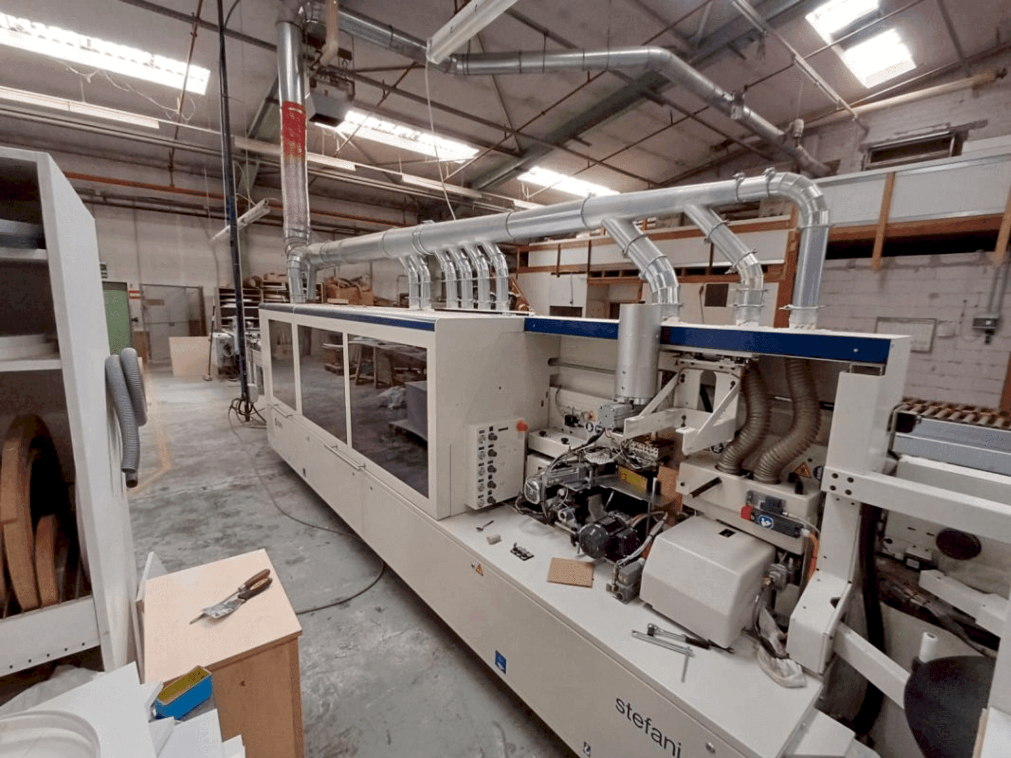 Vista frontal de la máquina SCM STEFANI MD RM