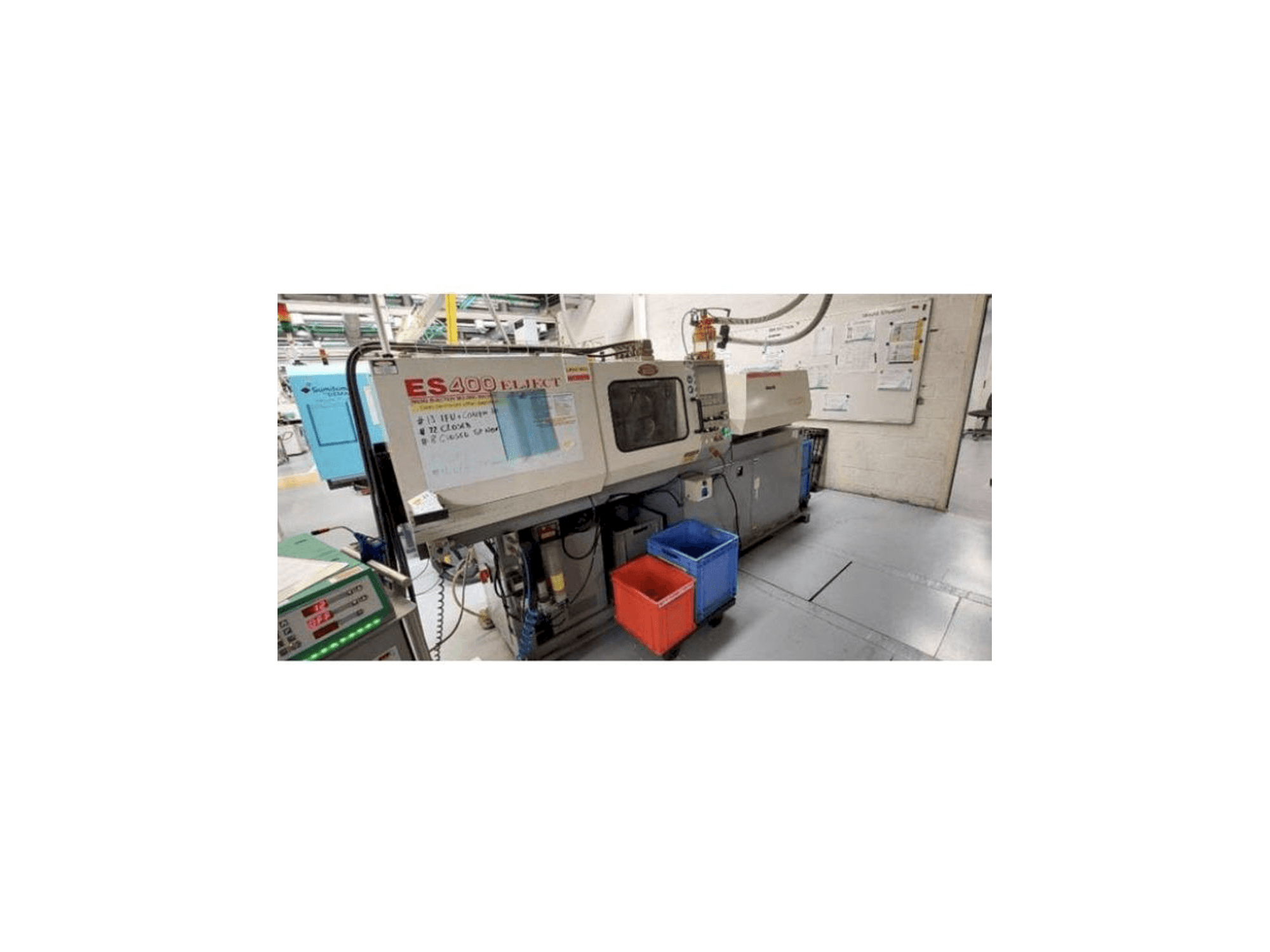 Vista frontal de la máquina Nissei ES400