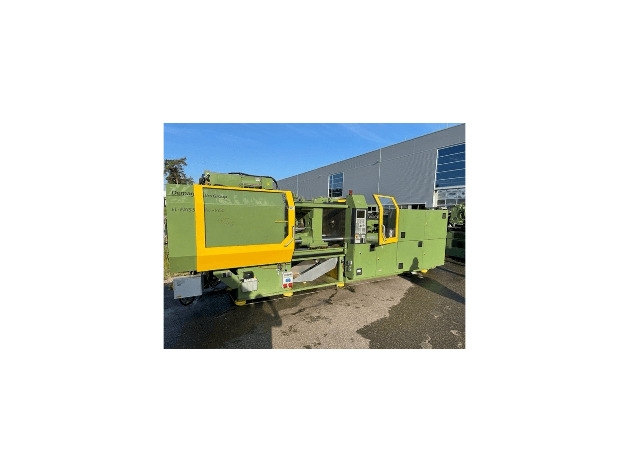 Vista frontal de la máquina DEMAG EL-Exis S 250/630-1450