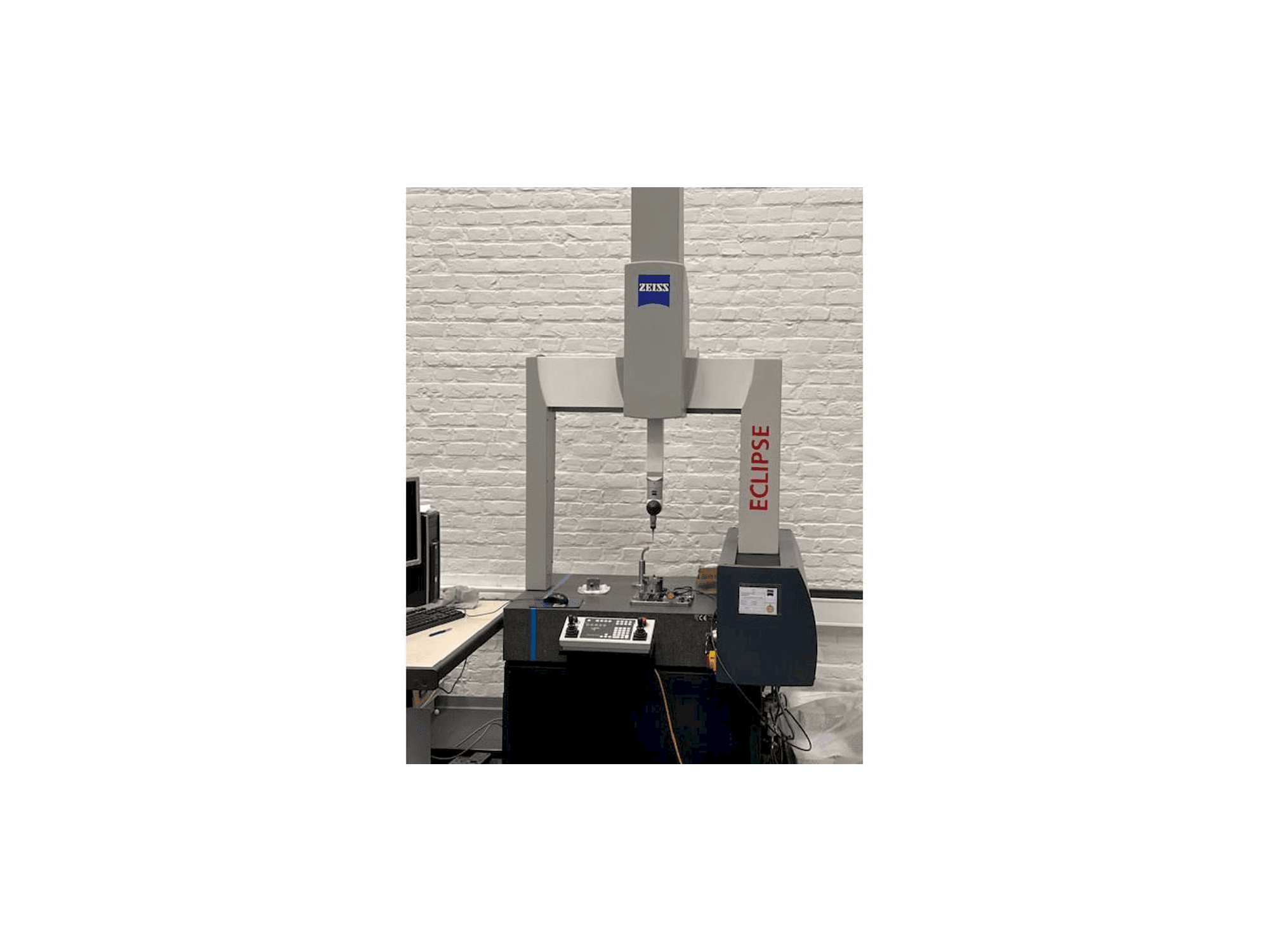 Vista frontal de la máquina ZEISS Eclipse