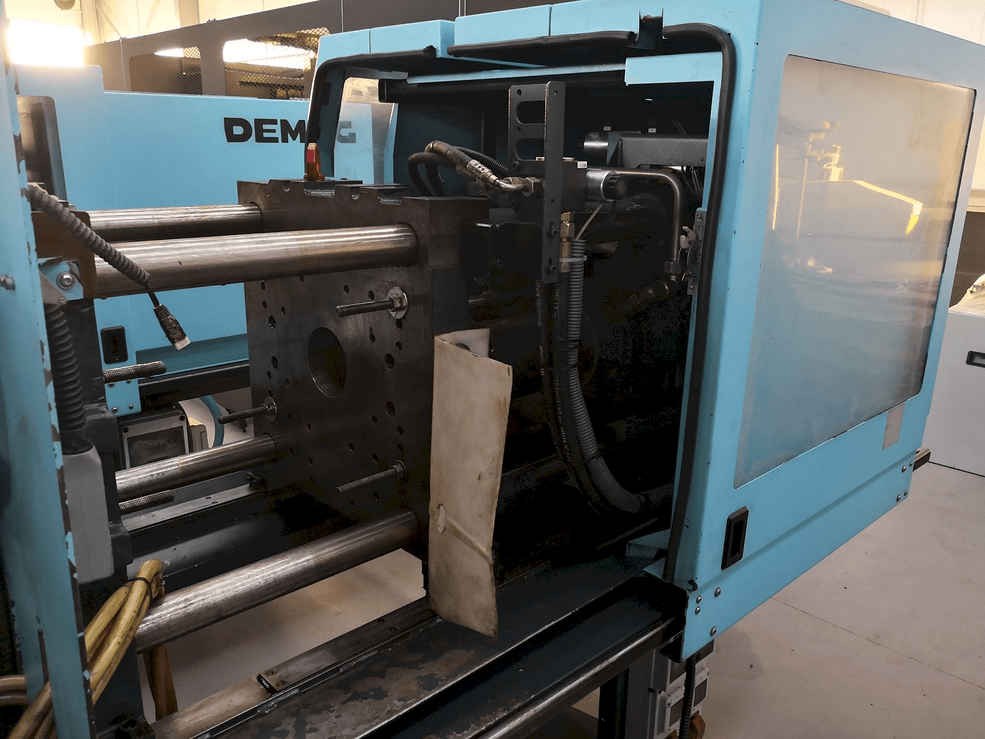 Espacio de trabajo de la máquina DEMAG Ergotech 80/400 viva