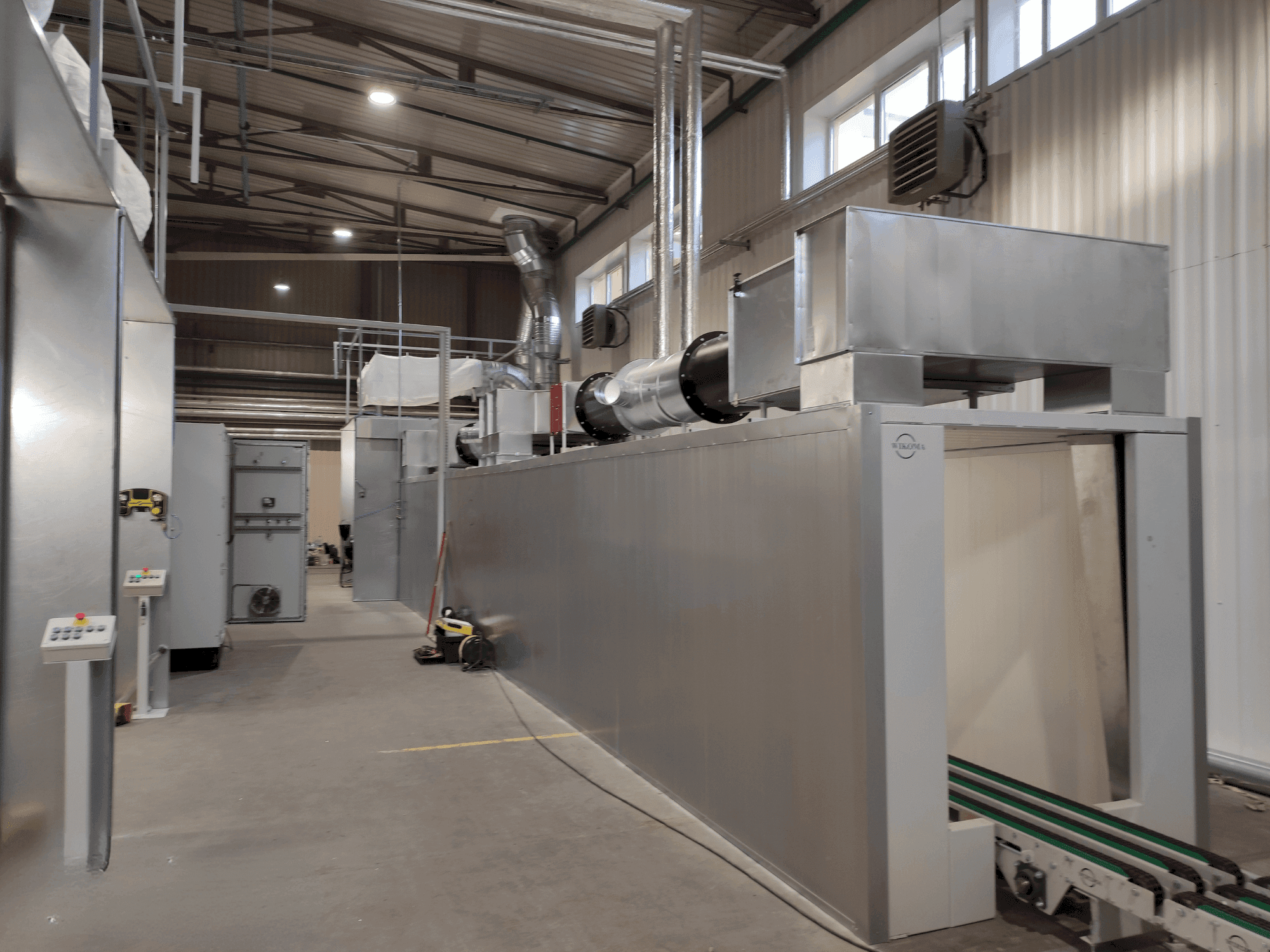 Vista lateral der WIKOMA LL001 Maschine