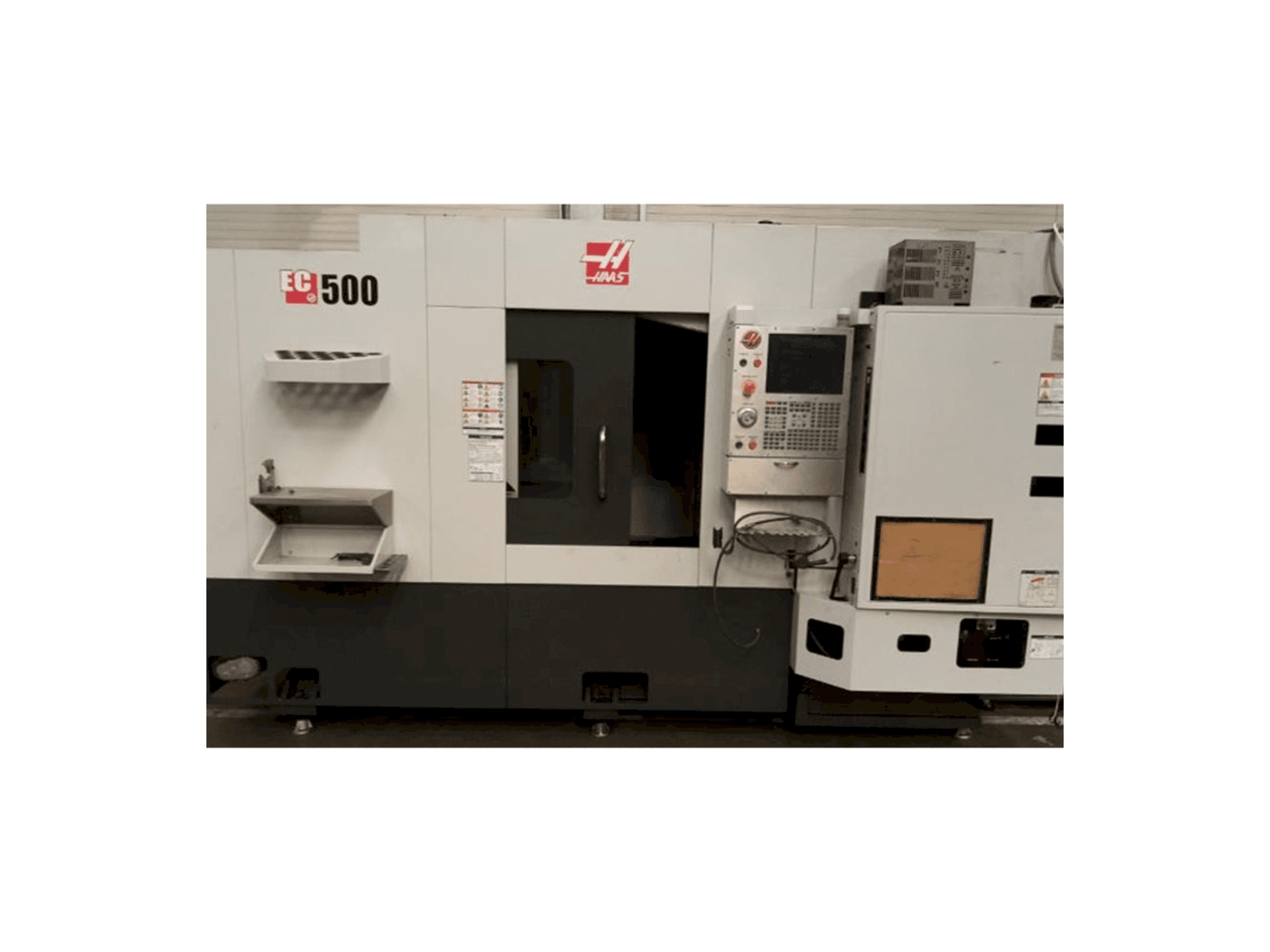 Vista frontal de la máquina HAAS EC-500