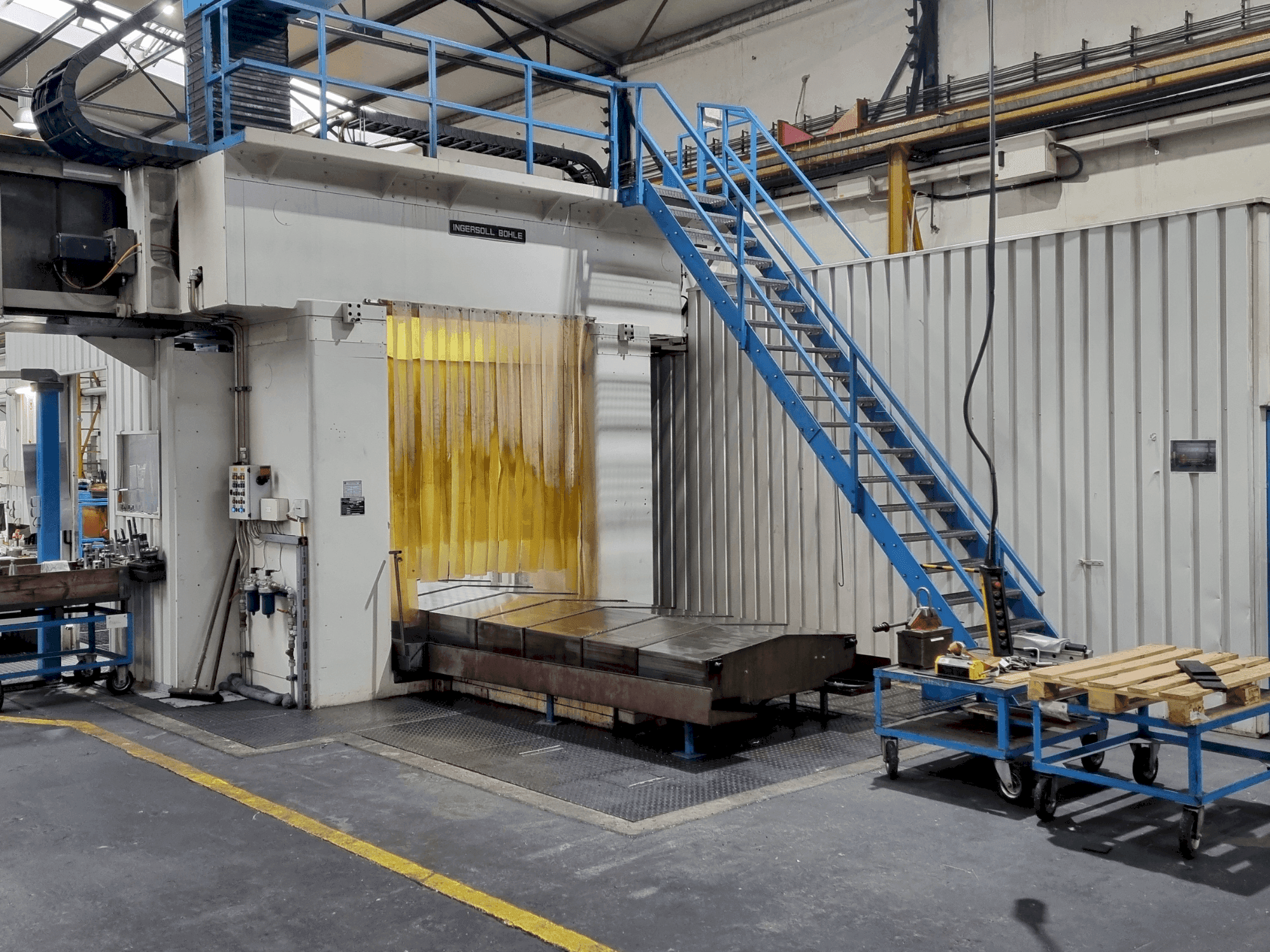 Vista frontal de la máquina INGERSOLL BOHLE FPMS 1200