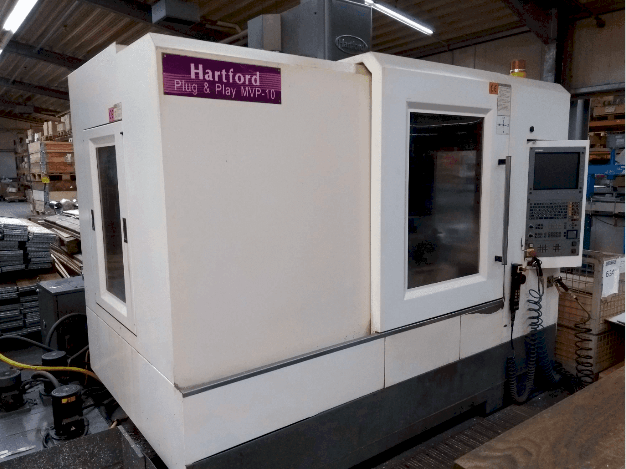 Vista frontal de la máquina HARTFORD Plug & Play MVP 10