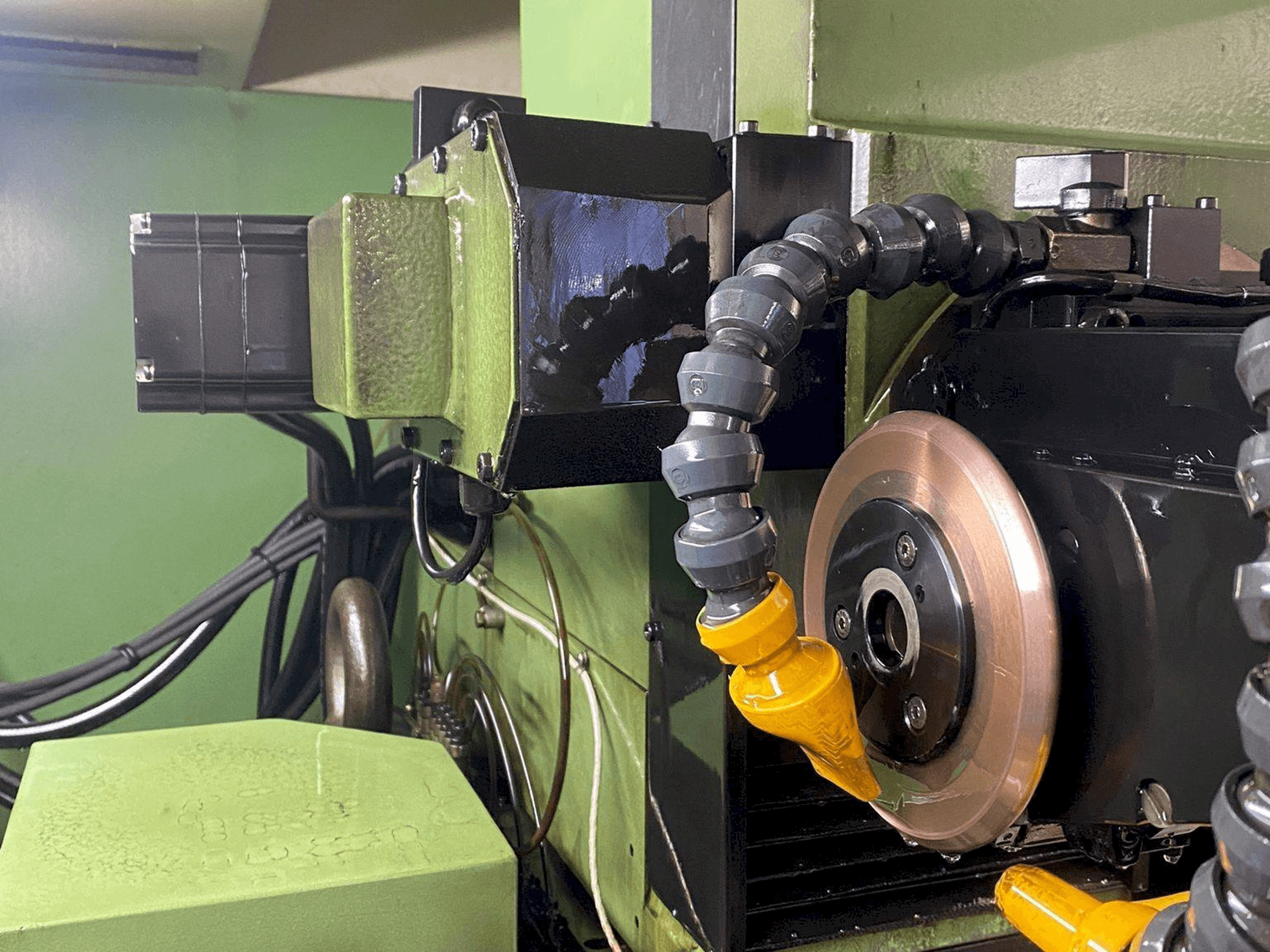 Espacio de trabajo de la máquina VOLLMER QW72 P