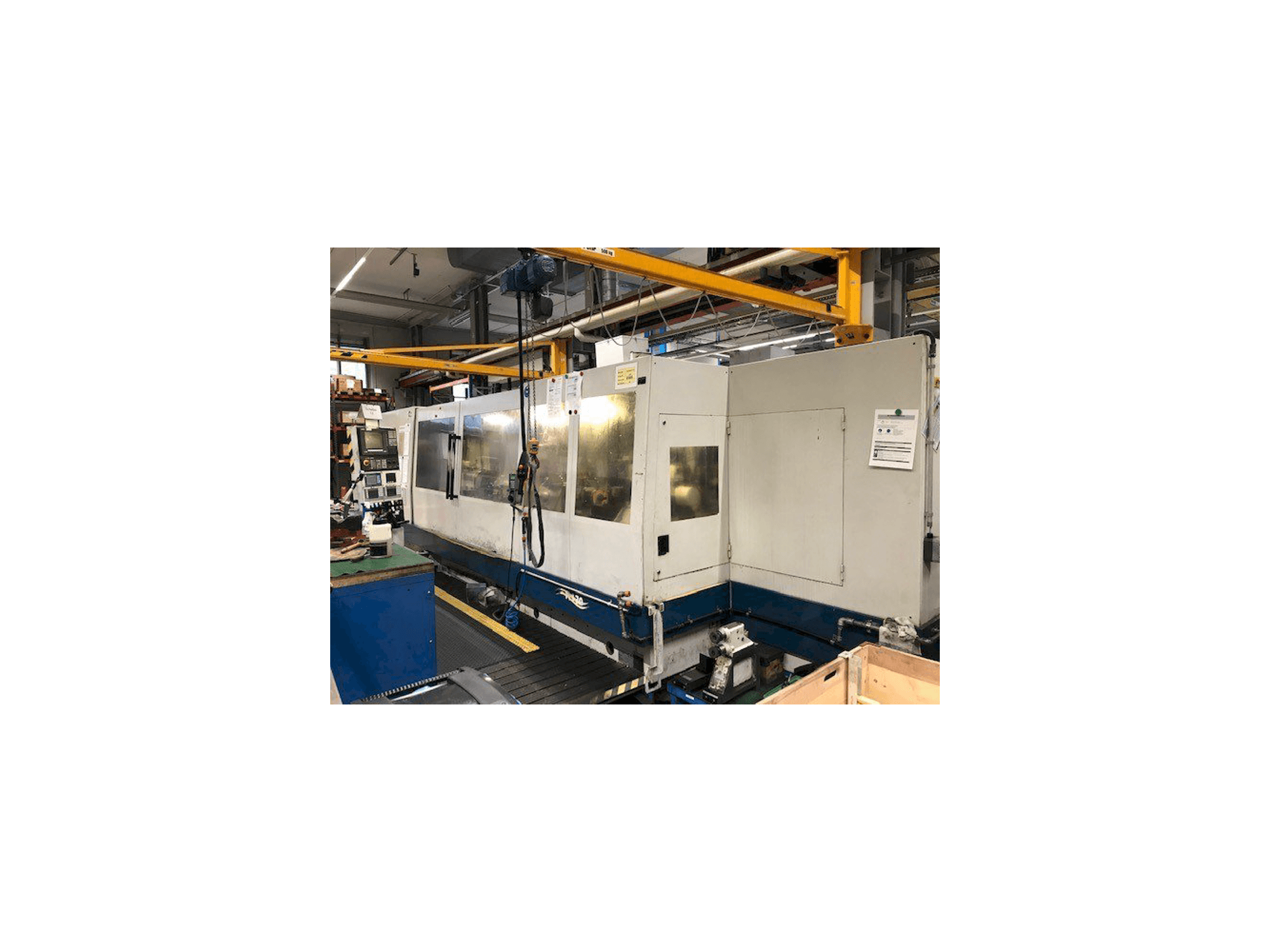 Vista frontal de la máquina Tacchella Pulsar