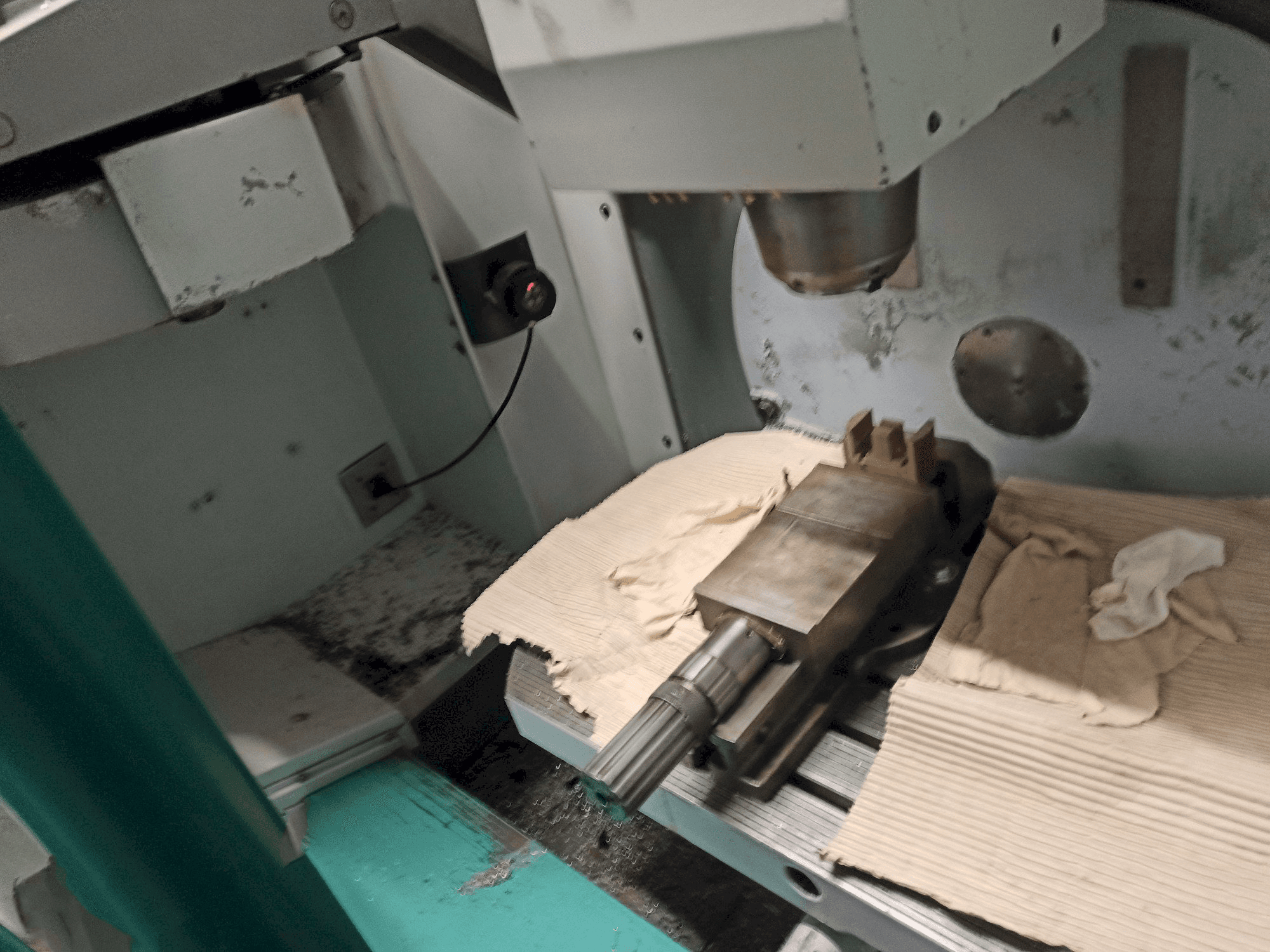 Espacio de trabajo de la máquina DECKEL MAHO DMU 50 T