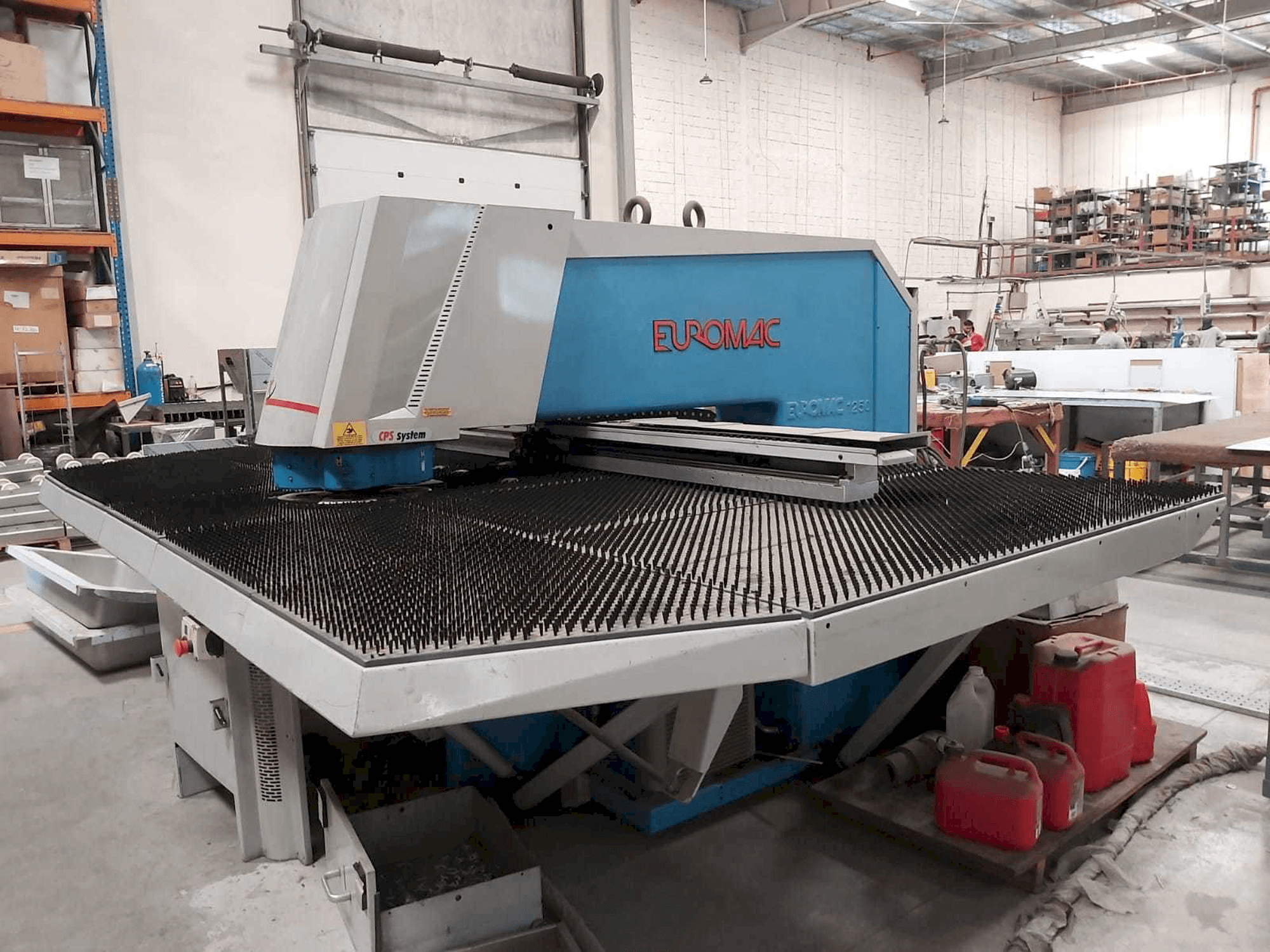 Vista frontal de la máquina Euromac MTX INDEX