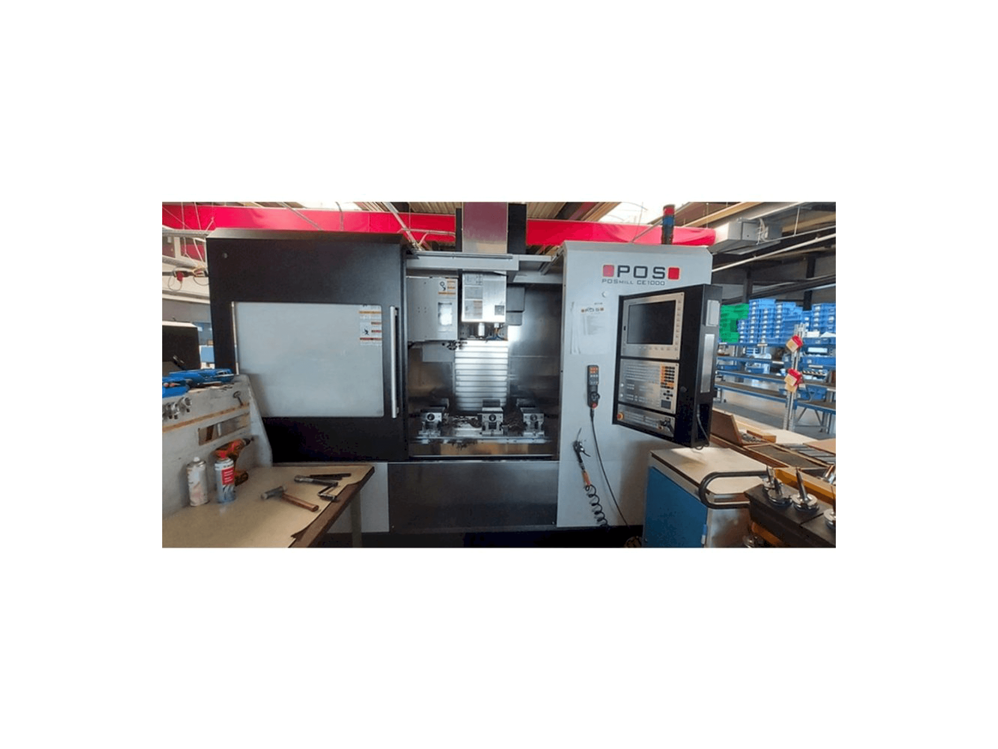 Vista frontal de la máquina POSmill CE 1000