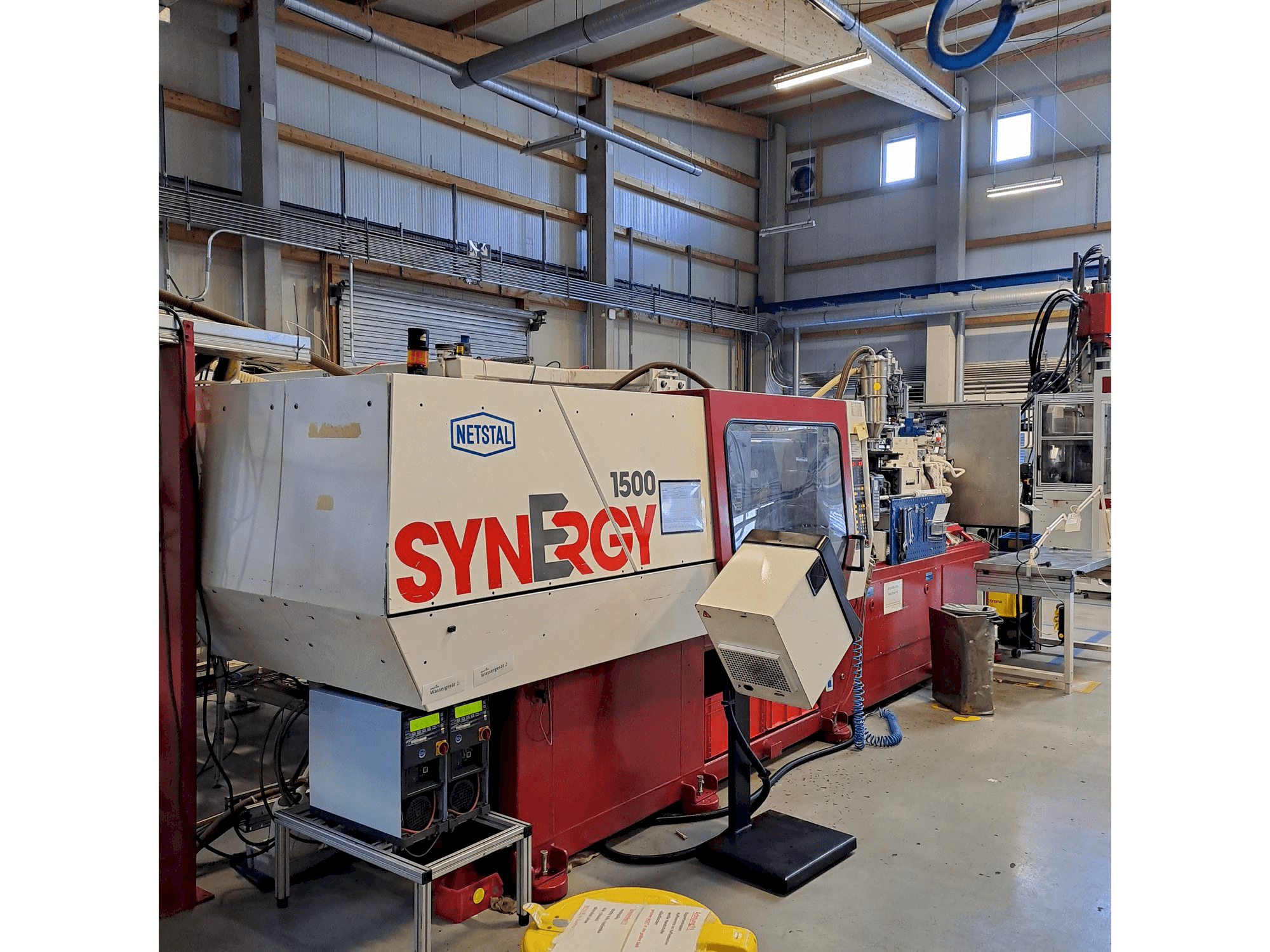 Vista frontal de la máquina Netstal S 1500 - 460