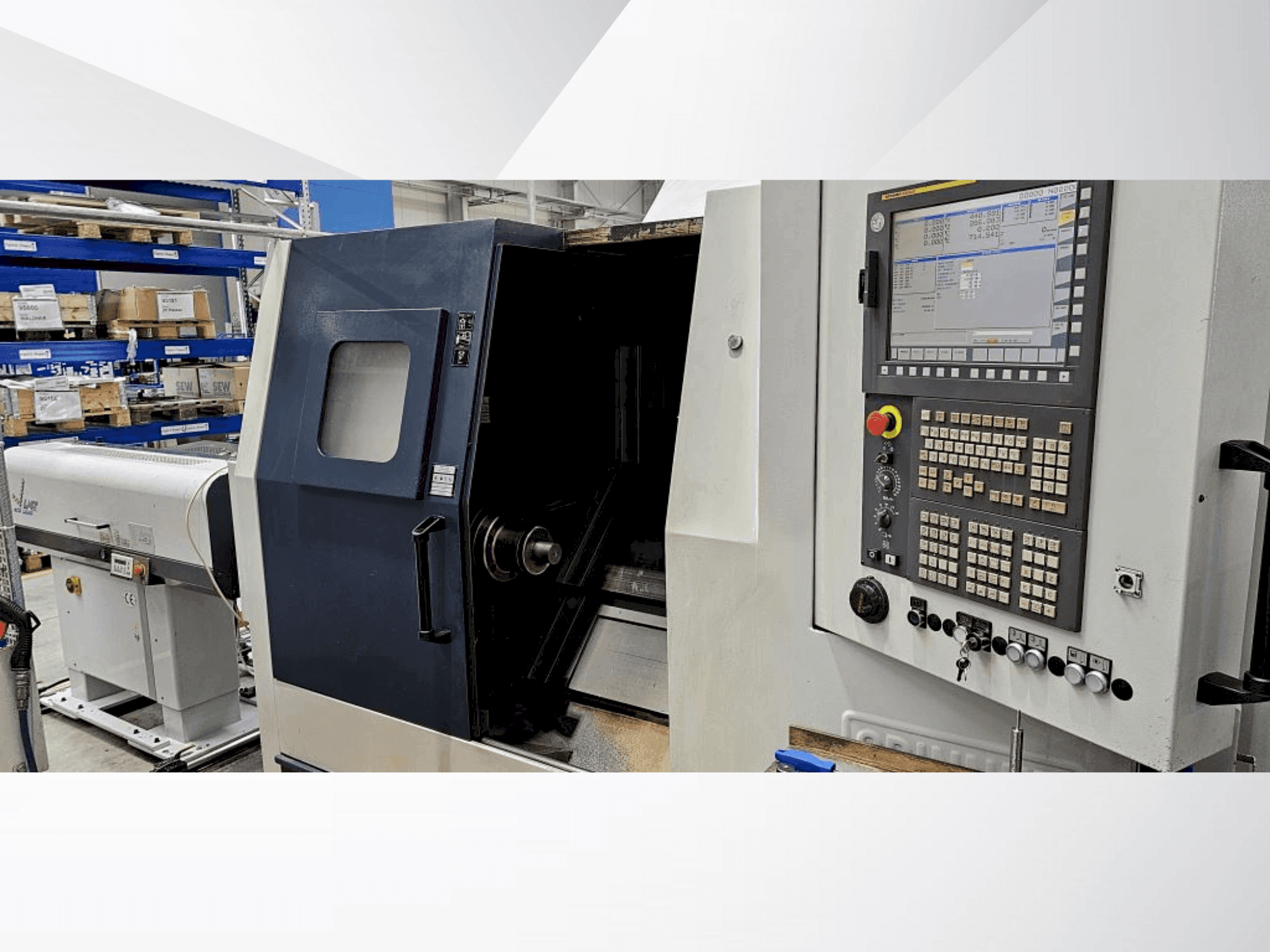 Vista frontal de la máquina SPINNER TC600