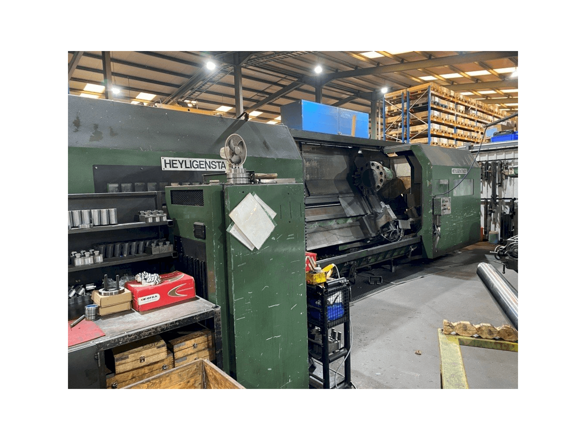 Vista frontal de la máquina HEYLIGENSTAEDT Heynumat 21U