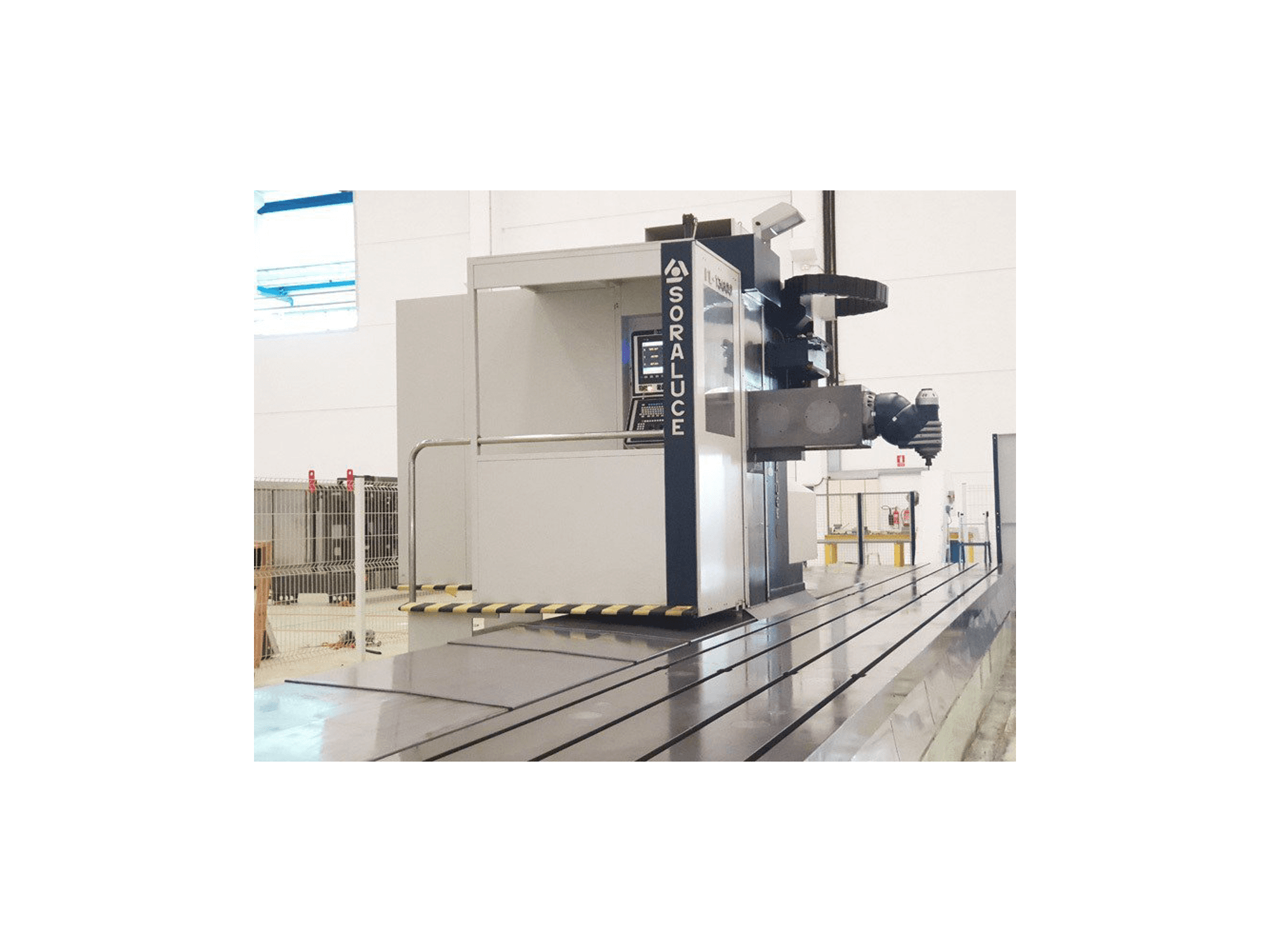 Vista frontal de la máquina Soraluce FL-13000
