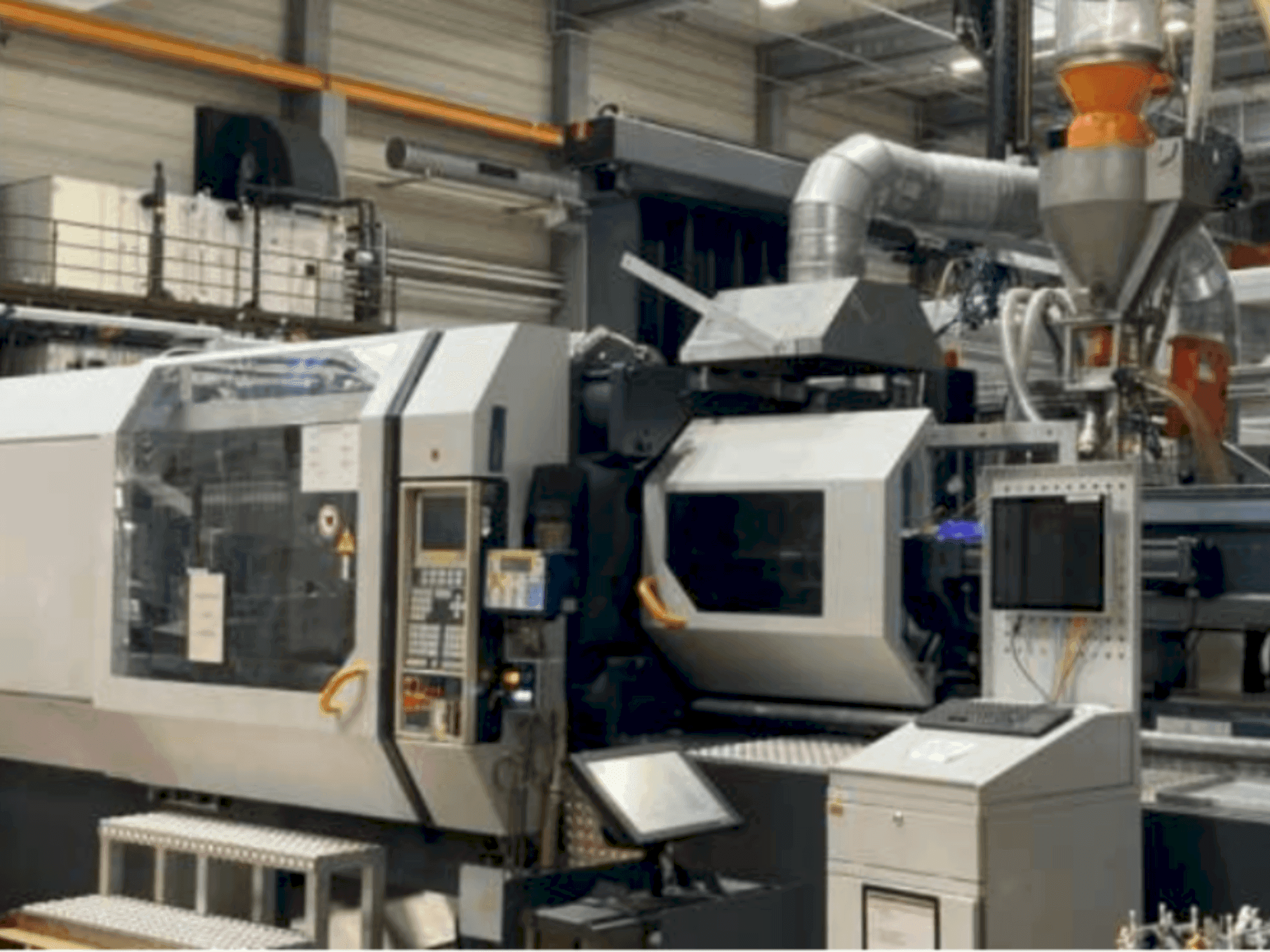 Vista frontal de la máquina DEMAG Ergotech 5000-1450