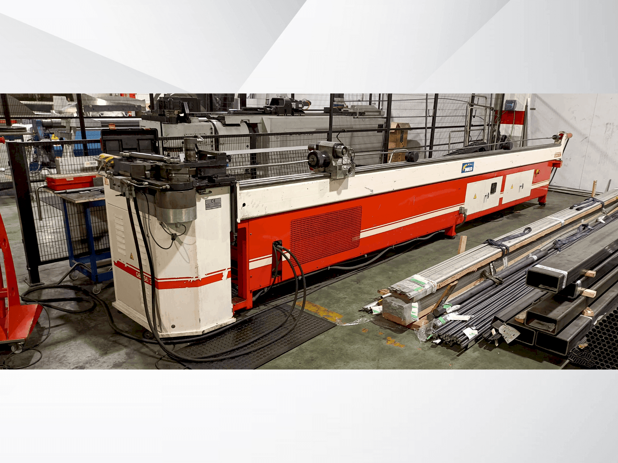 Vista frontal de la máquina INECO GBMS 6/3X