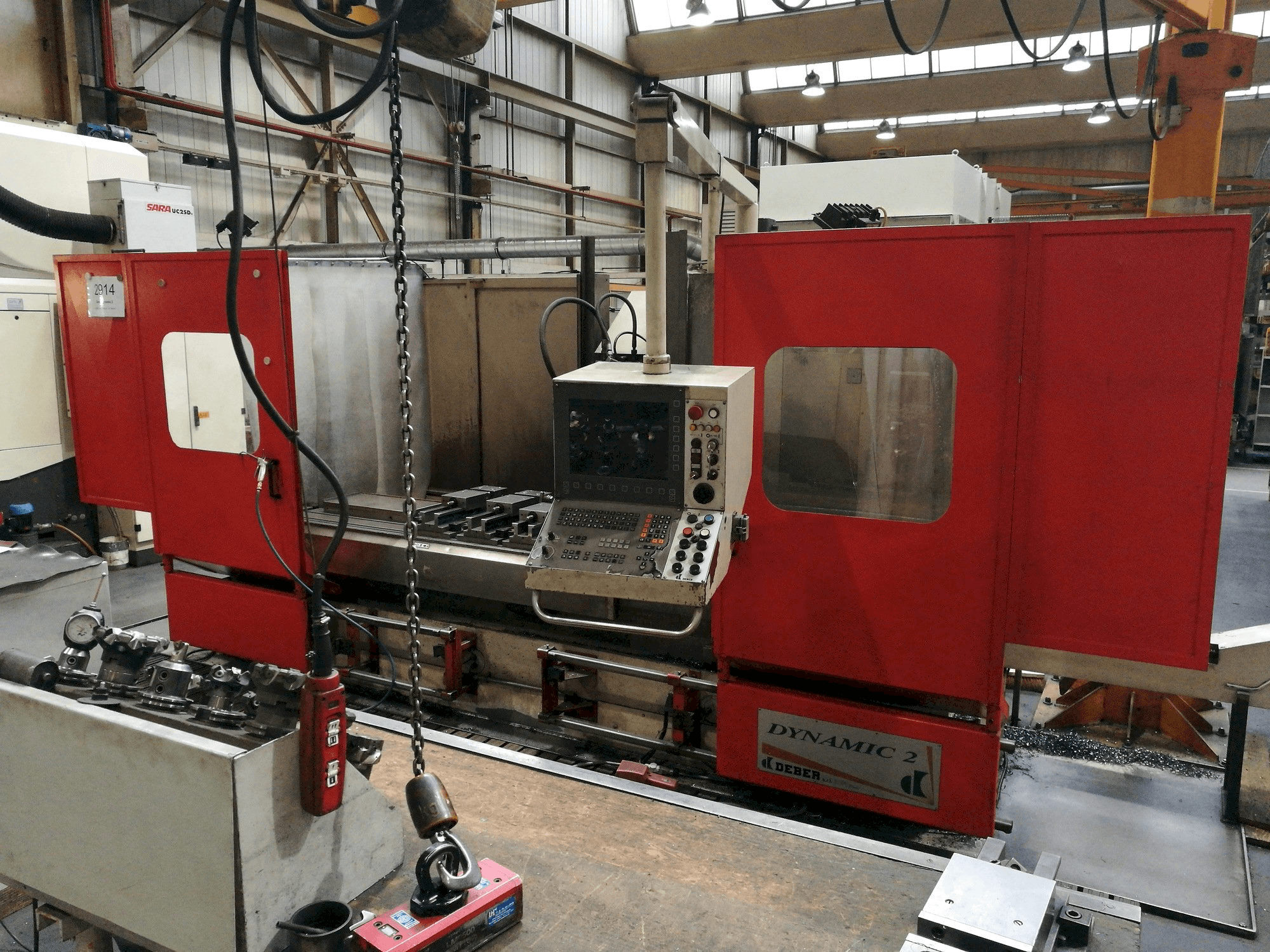 Vista frontal de la máquina DEBER Dynamic 2