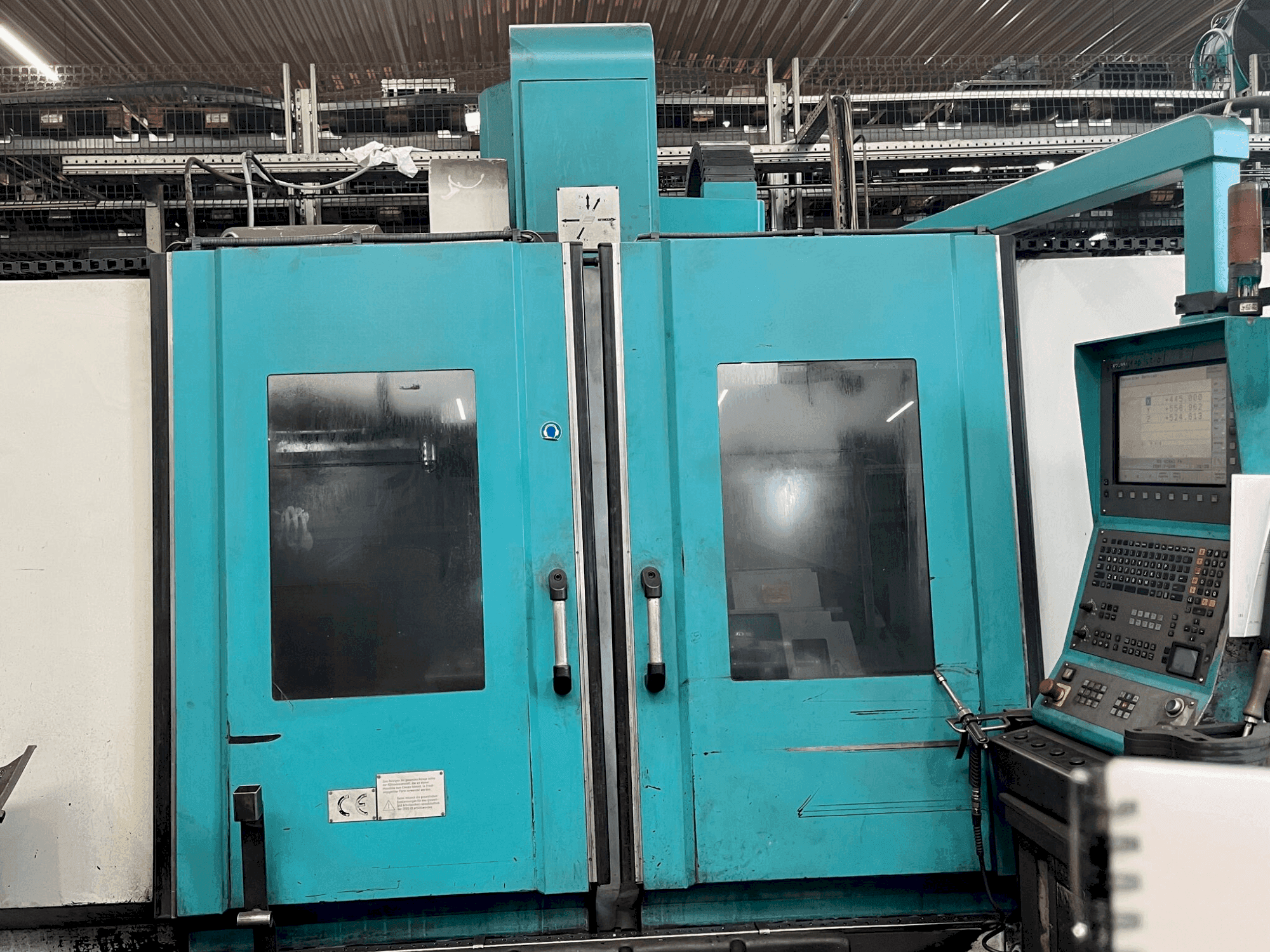 Vista frontal de la máquina RECKERMANN RBZ-1520