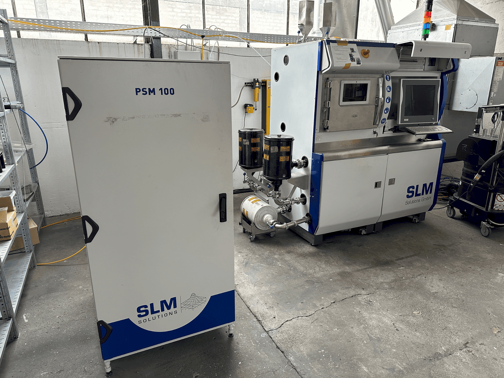 Vista frontal de la máquina SLM 280 HL