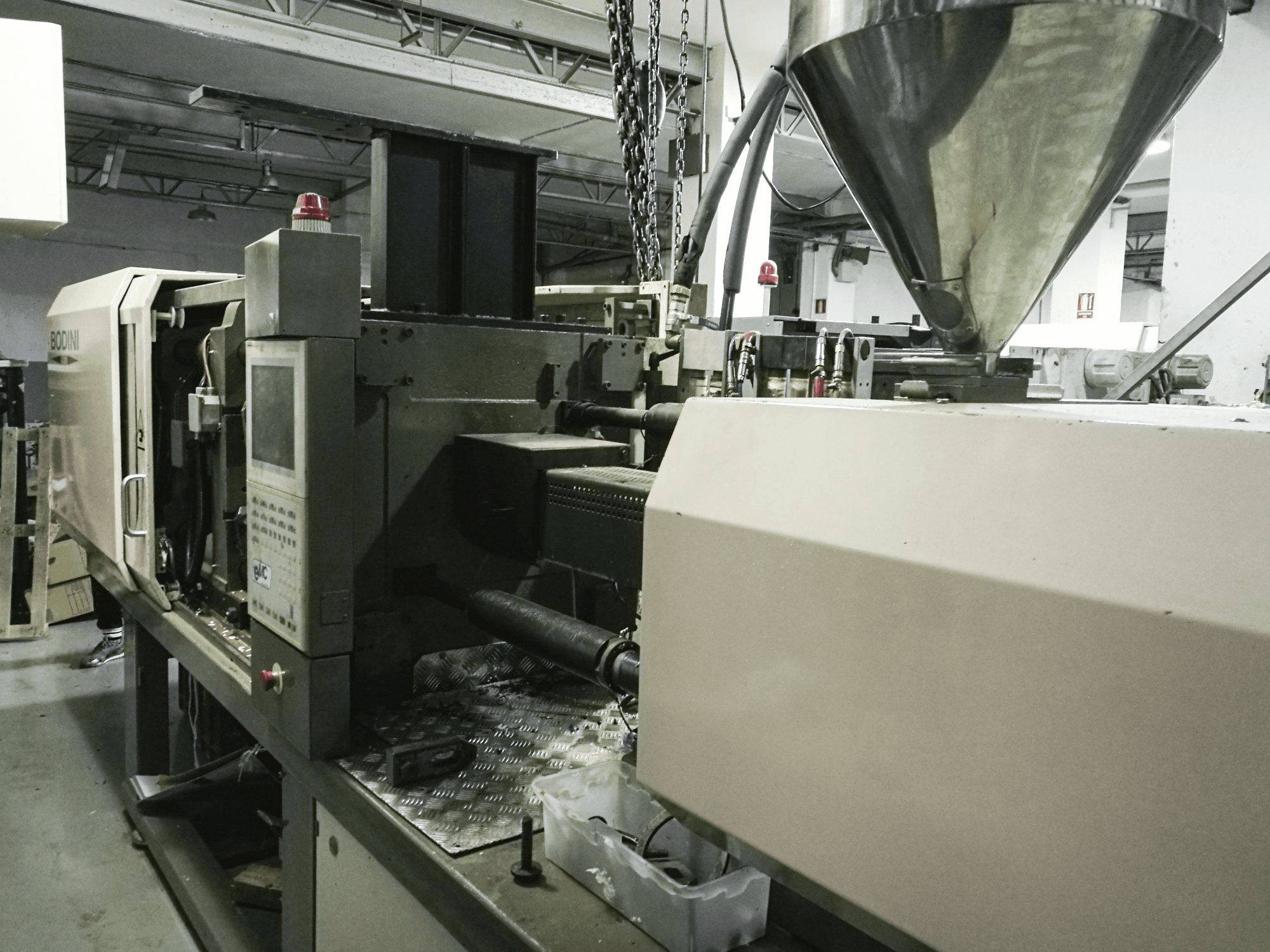 Vista derecha de la máquina BODINI ELEDRIVE 165