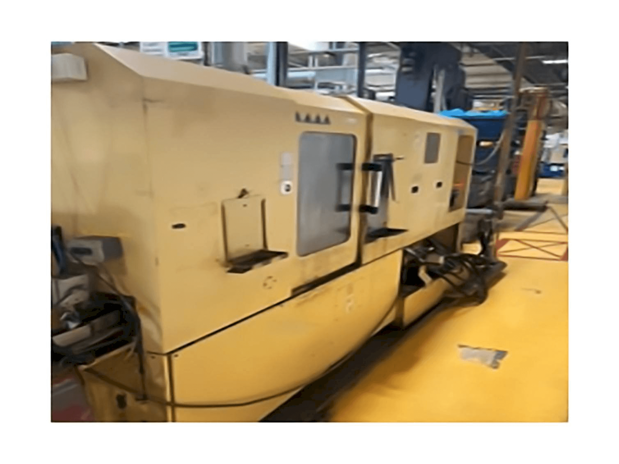 Vista frontal de la máquina TAJMAC-ZPS SAL 100/4