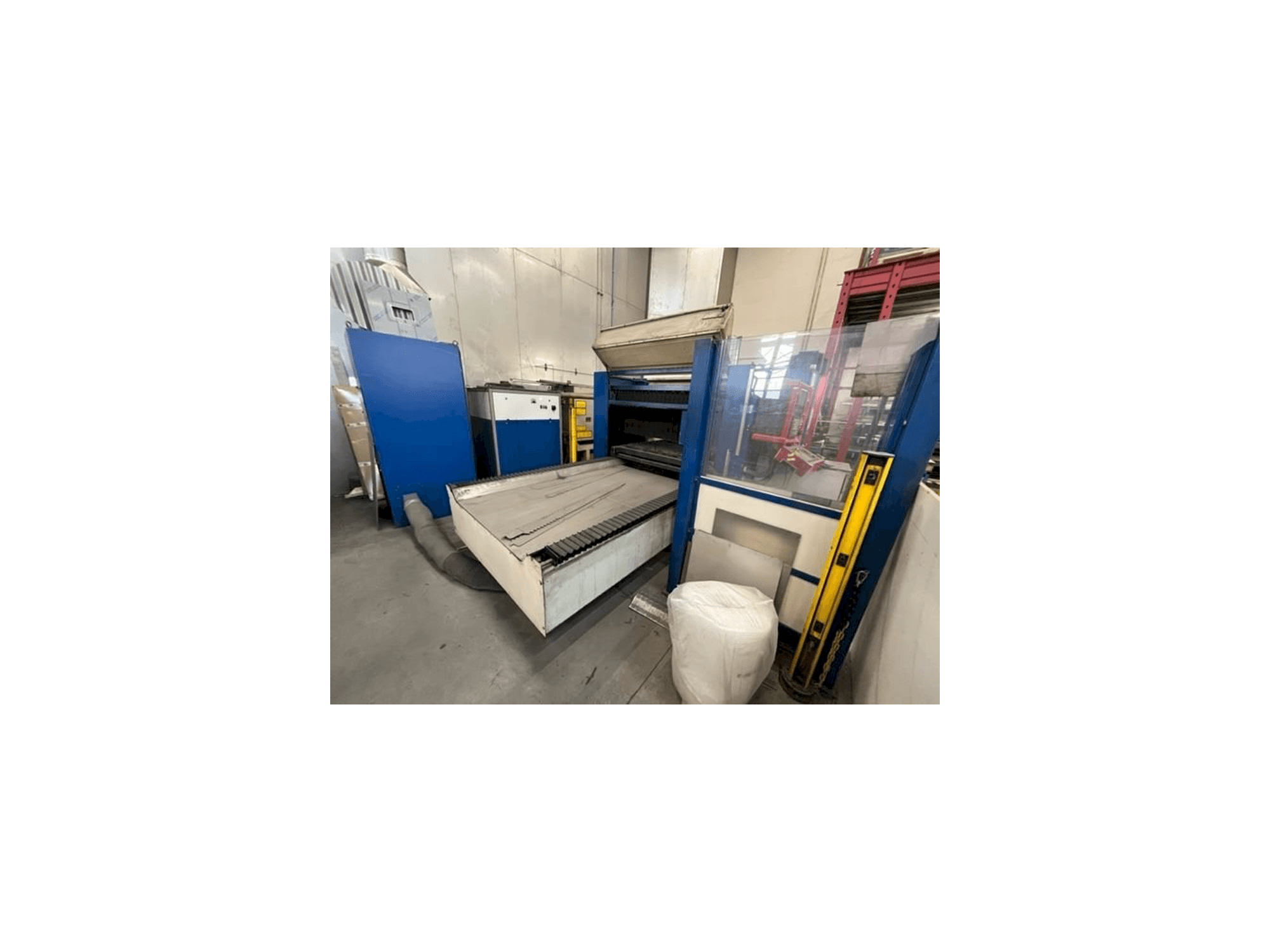 Vista frontal de la máquina Messer Easylas