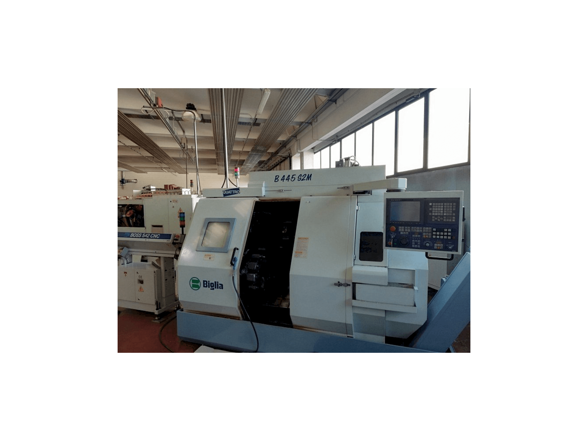 Vista frontal de la máquina Biglia B 445 S2M