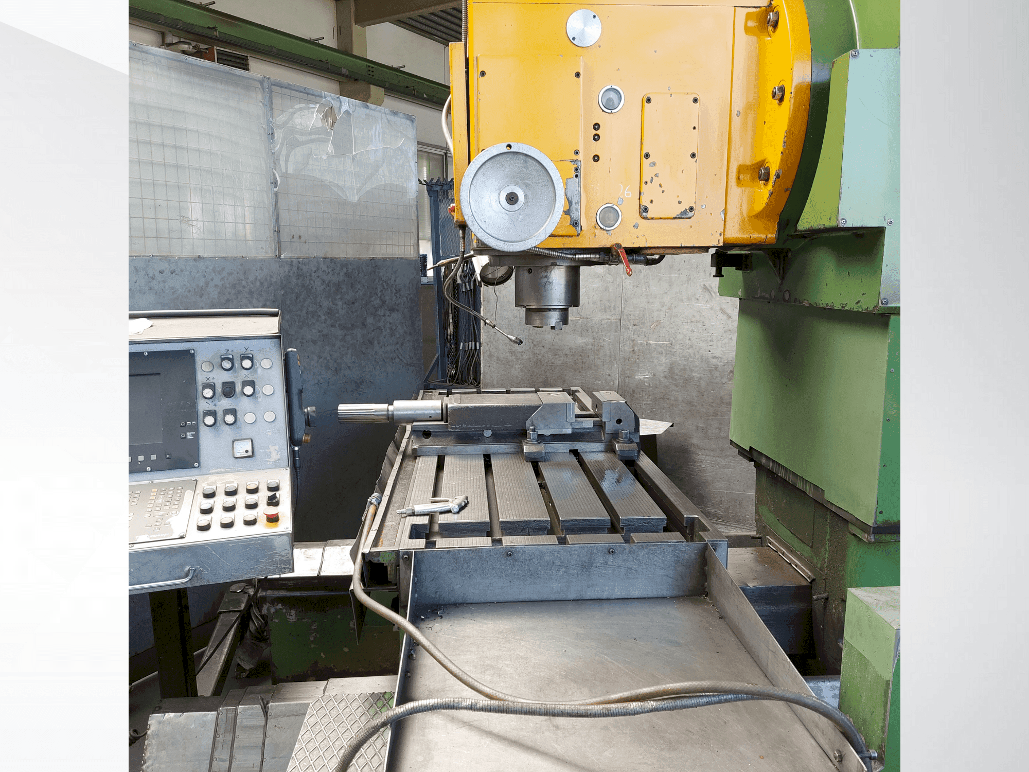 Espacio de trabajo de la máquina Droop & Rein FS 110