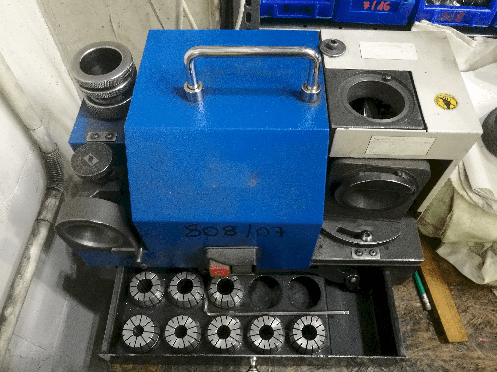 Vista frontal de la máquina PAX 30